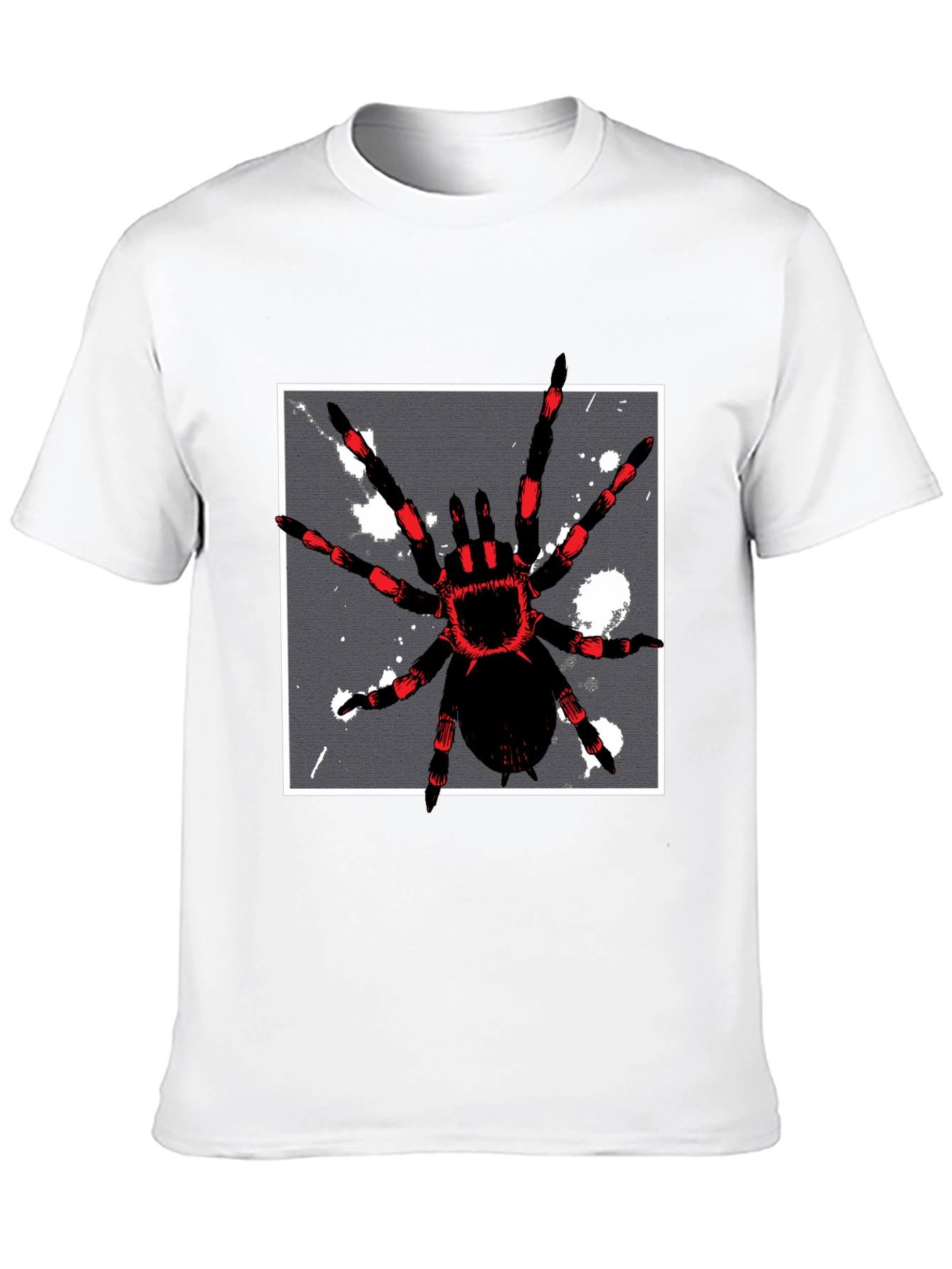 Spider Graphic Tee - Mens Black T-Shirt