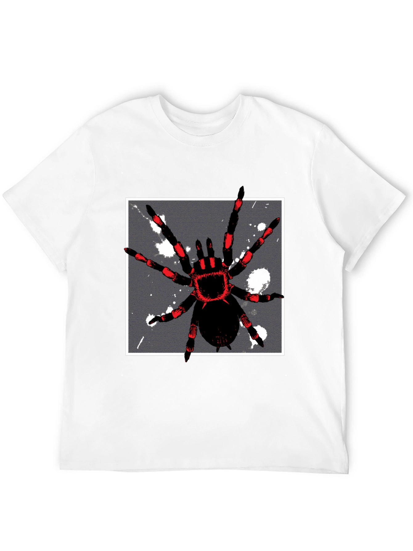 Spider Graphic Tee - Mens Black T-Shirt