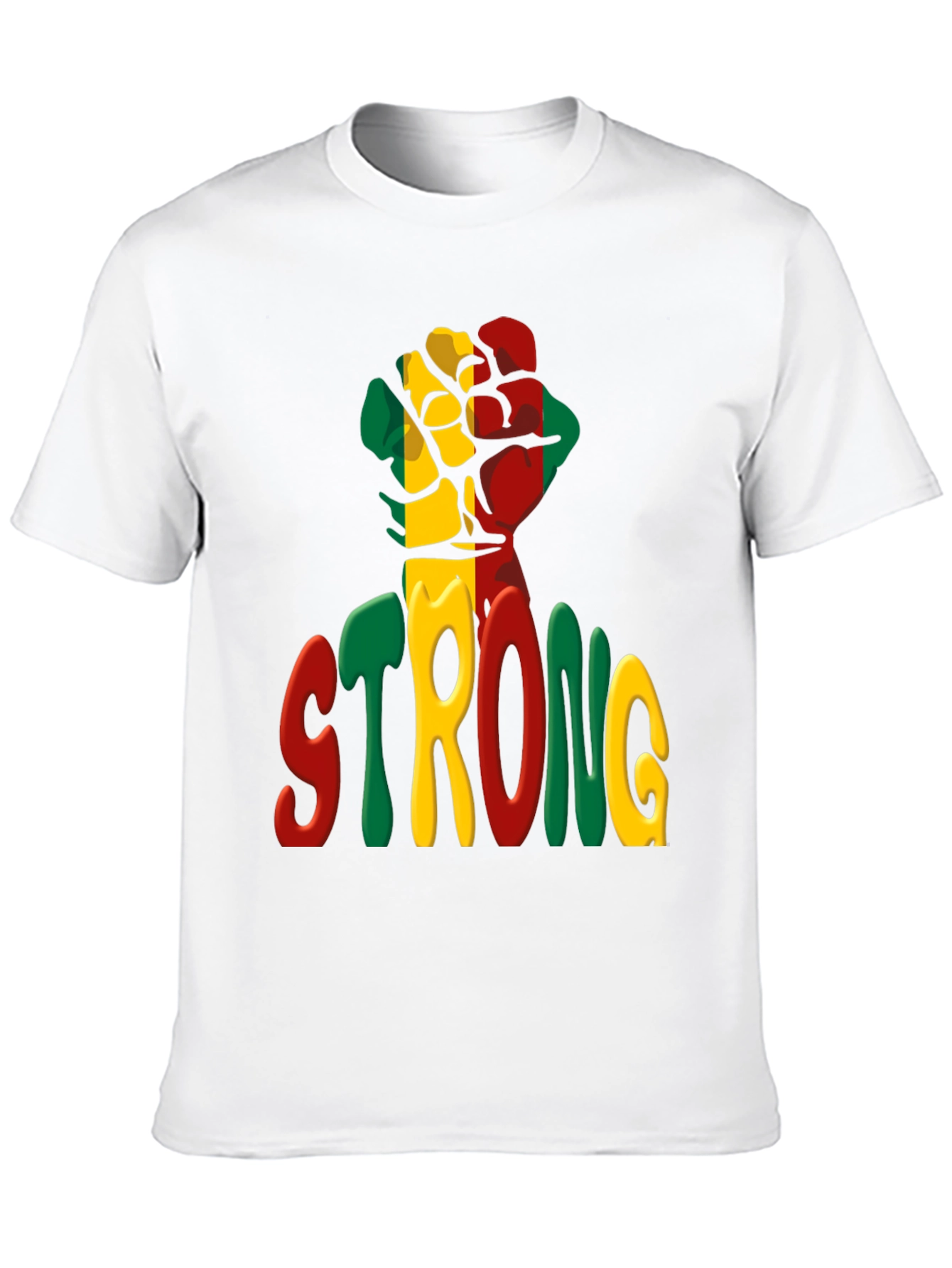 Strong Fist Graphic Tee - Black History T-Shirt