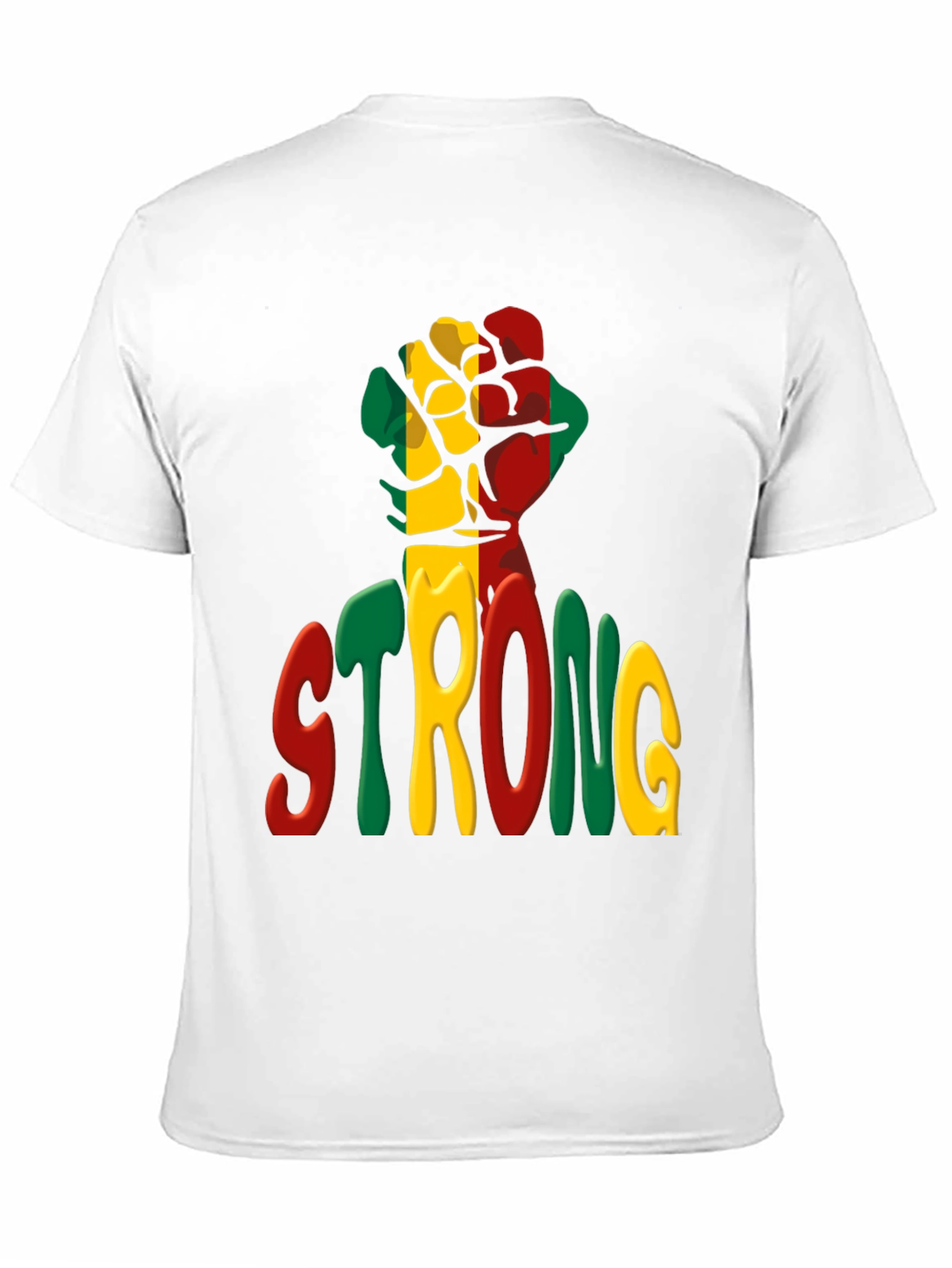 Strong Fist Graphic Tee - Black History T-Shirt