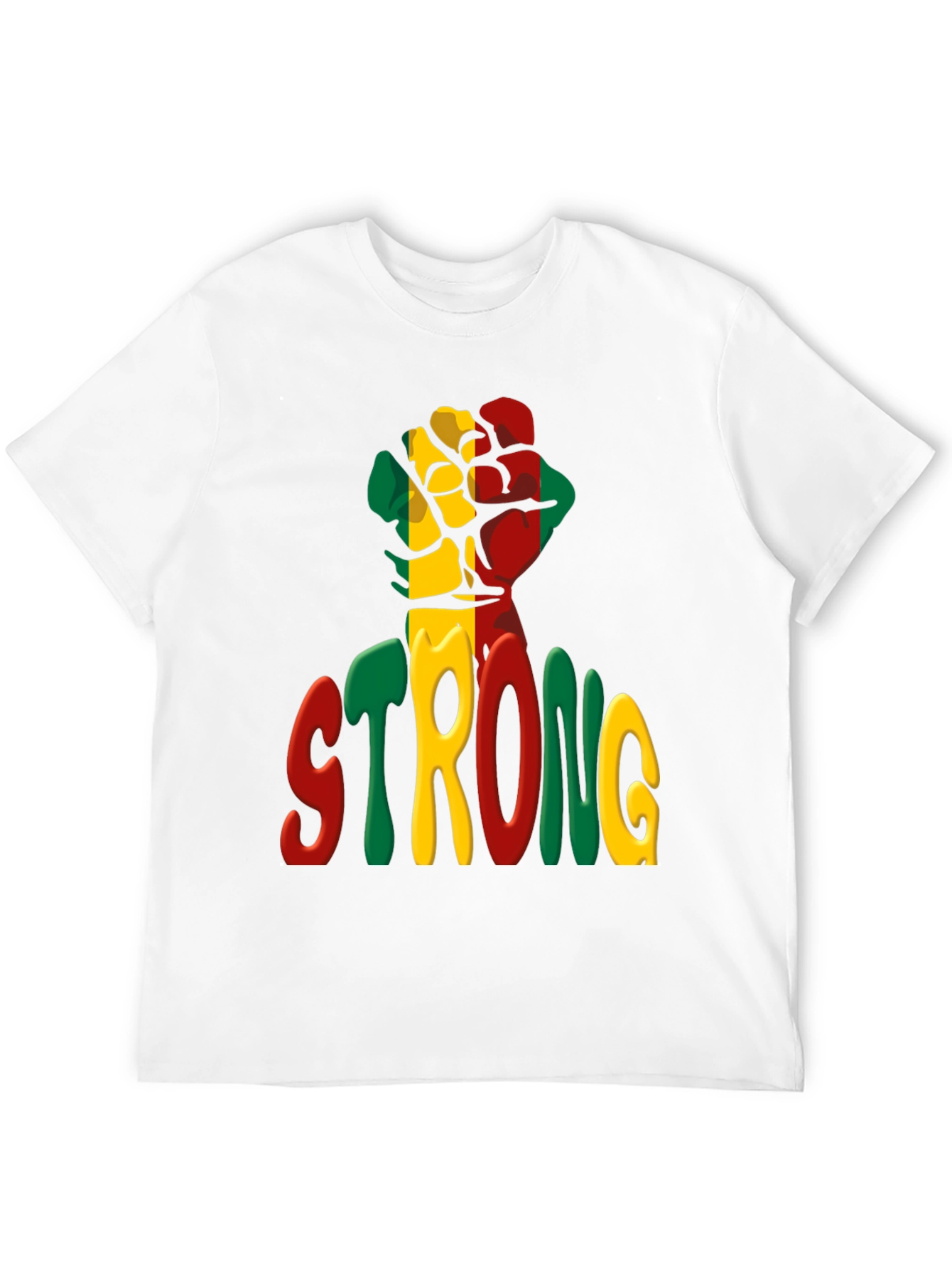 Strong Fist Graphic Tee - Black History T-Shirt