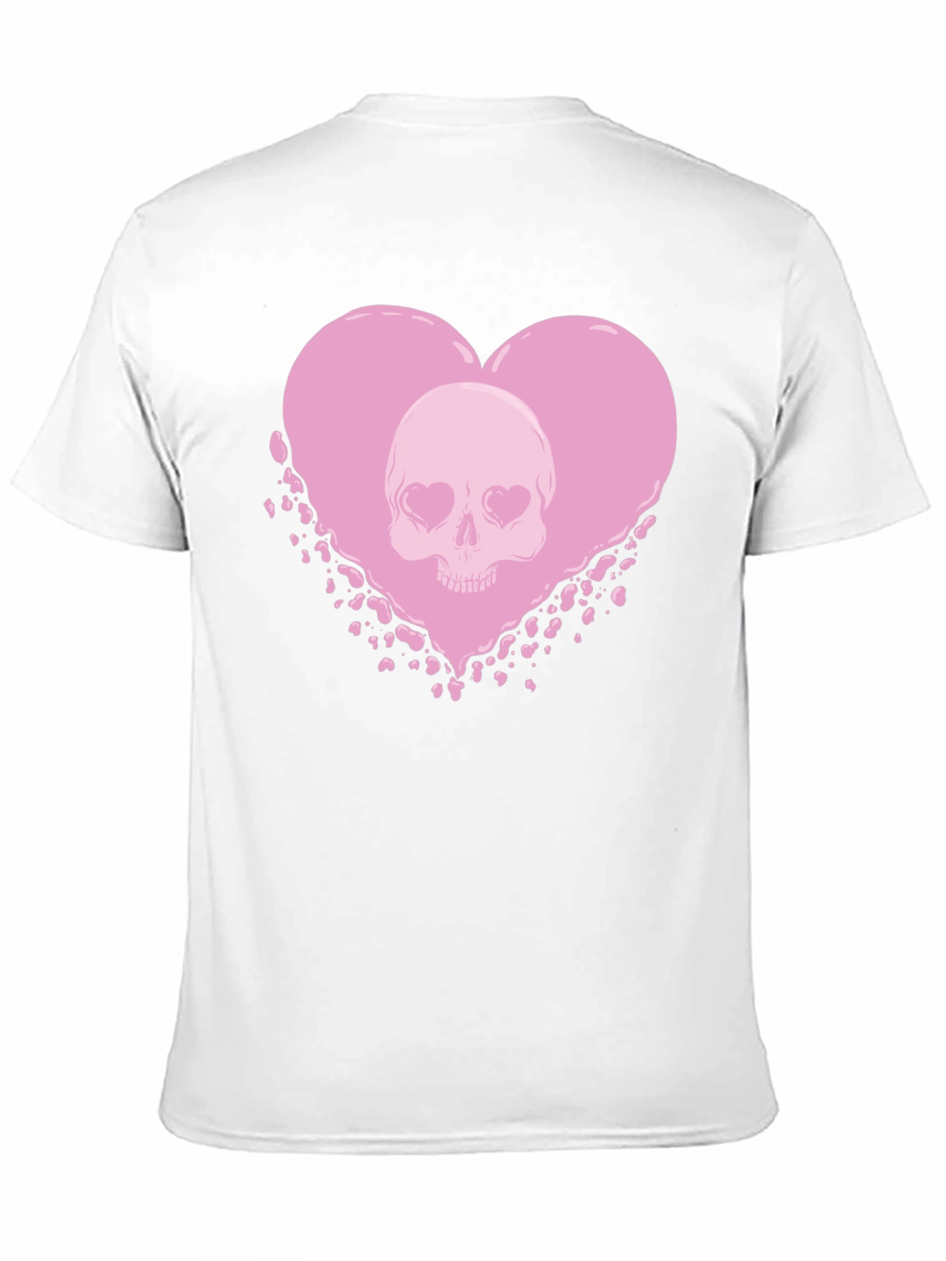 Skull Heart Graphic Tee - Dark Romance