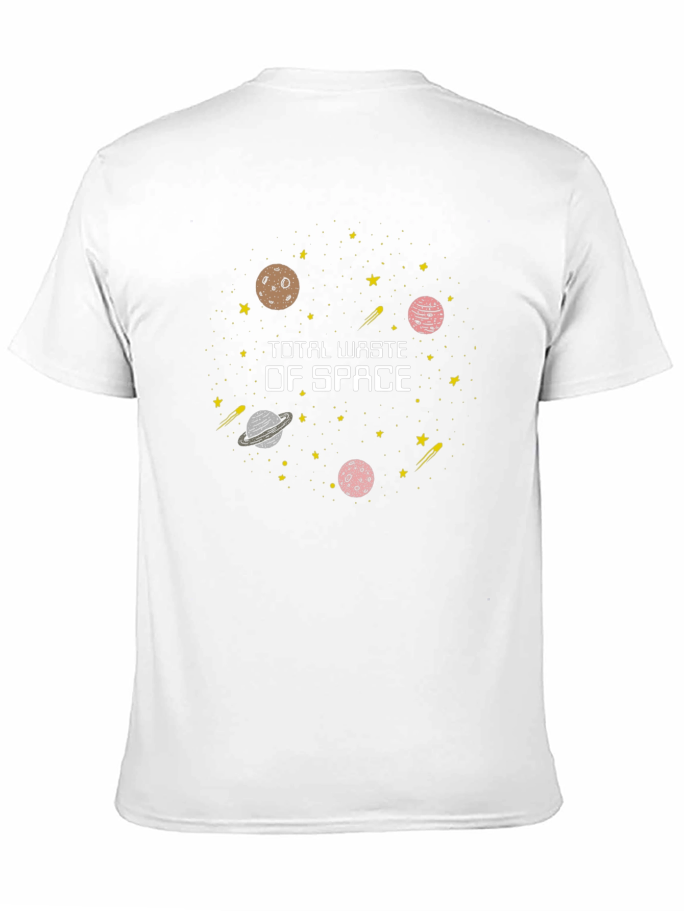 Total Waste of Space Graphic Tee - Black