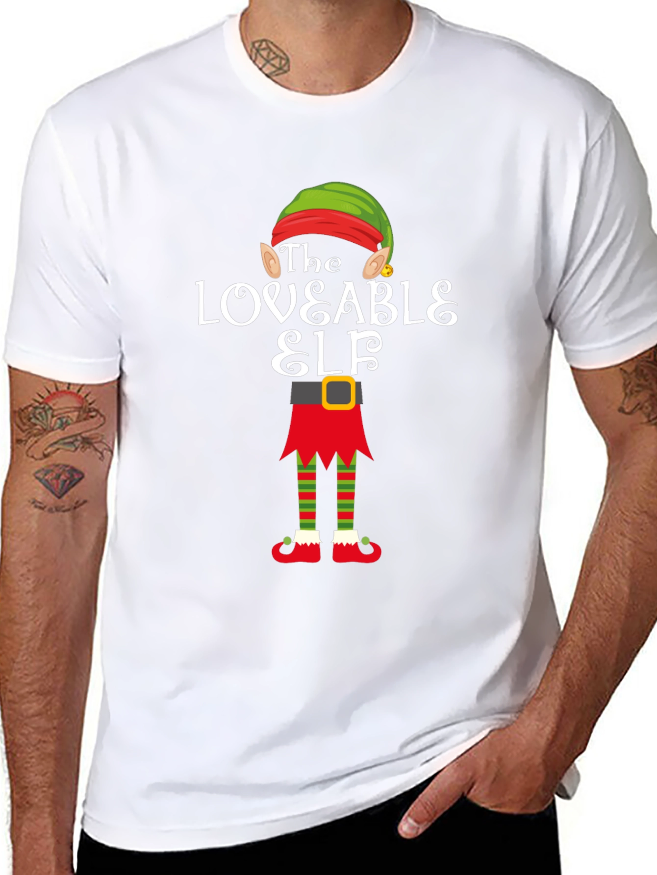 The Loveable Elf Holiday T-Shirt