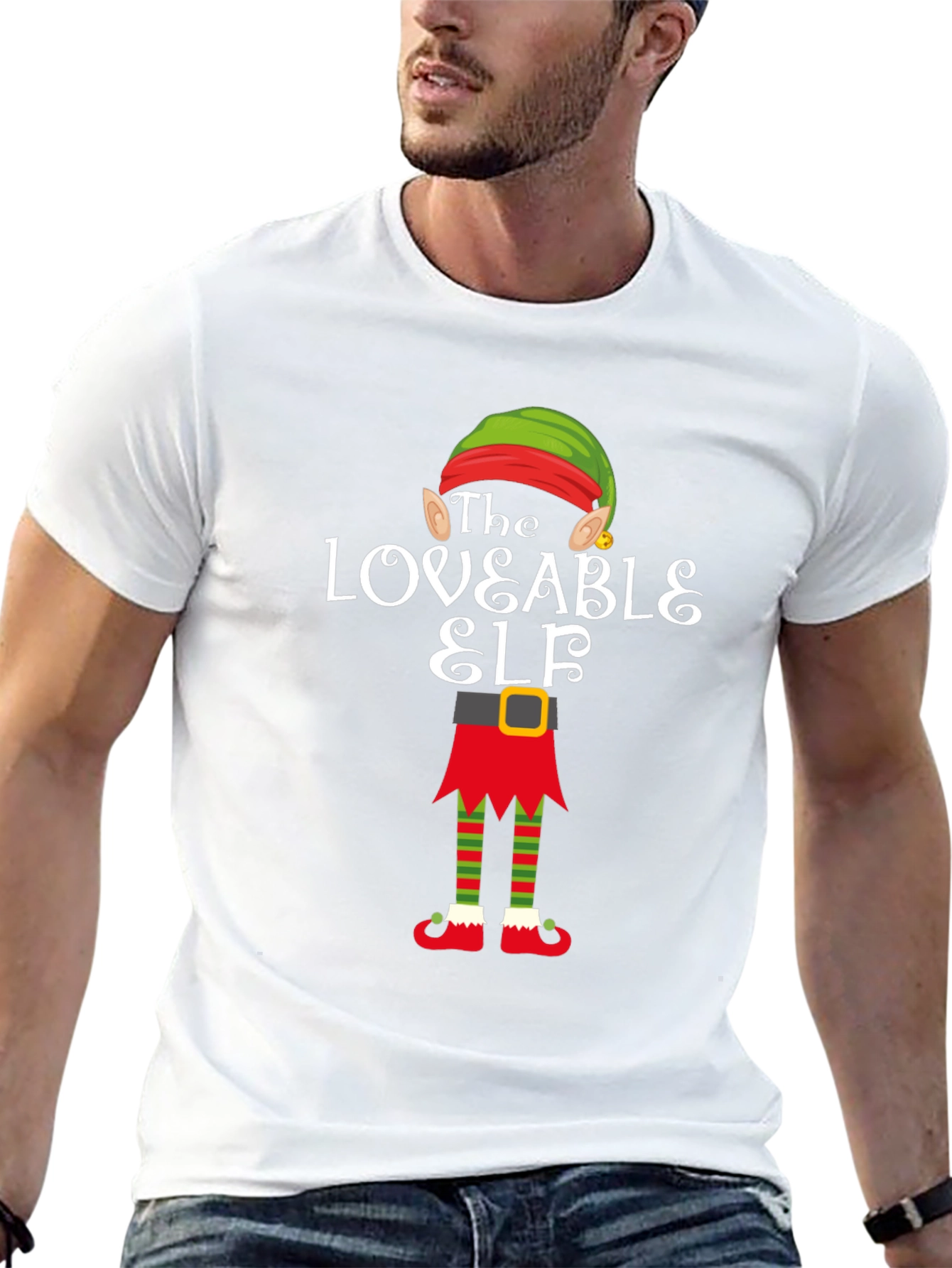 The Loveable Elf Holiday T-Shirt