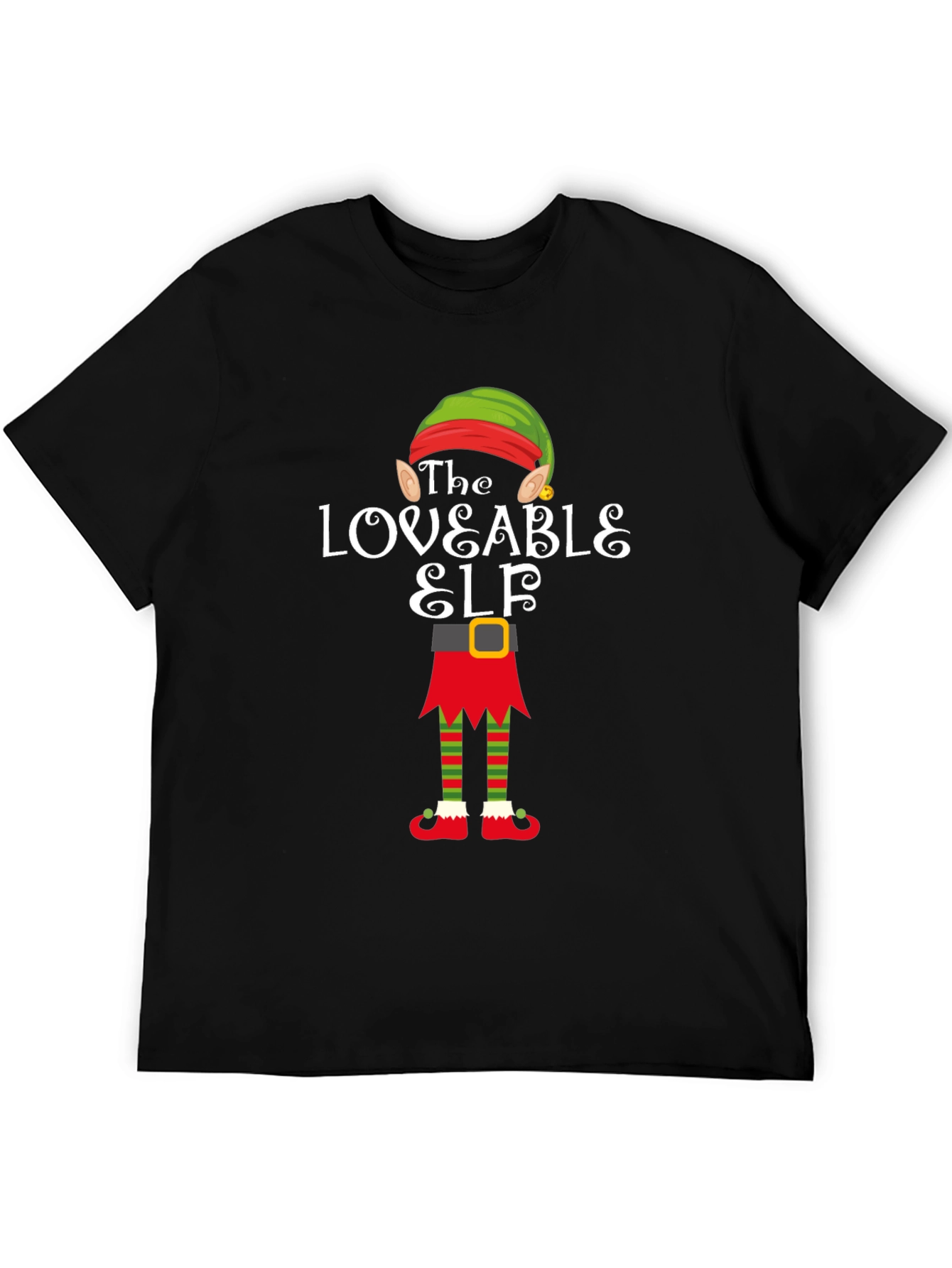 The Loveable Elf Holiday T-Shirt