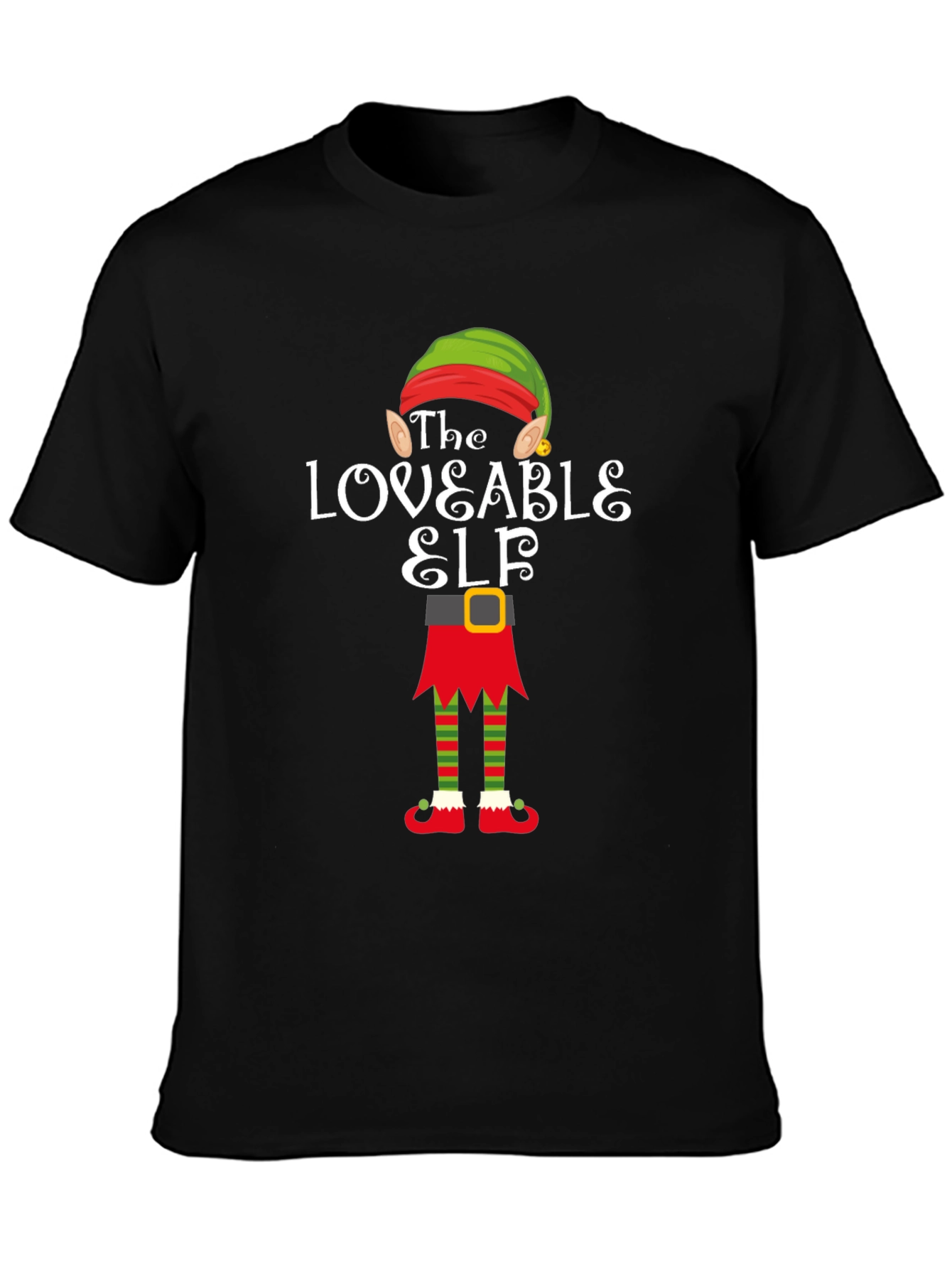 The Loveable Elf Holiday T-Shirt