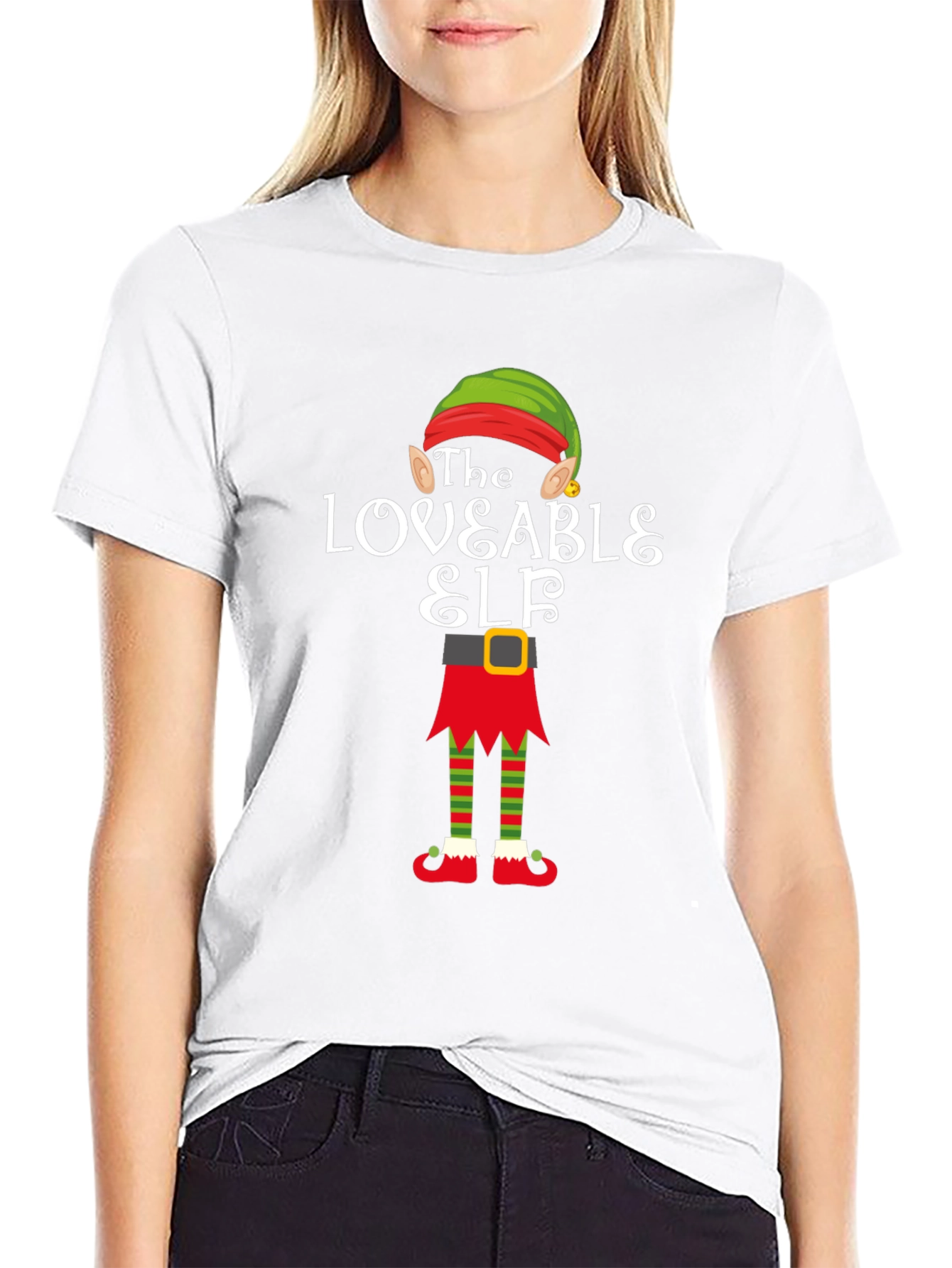 The Loveable Elf Holiday T-Shirt
