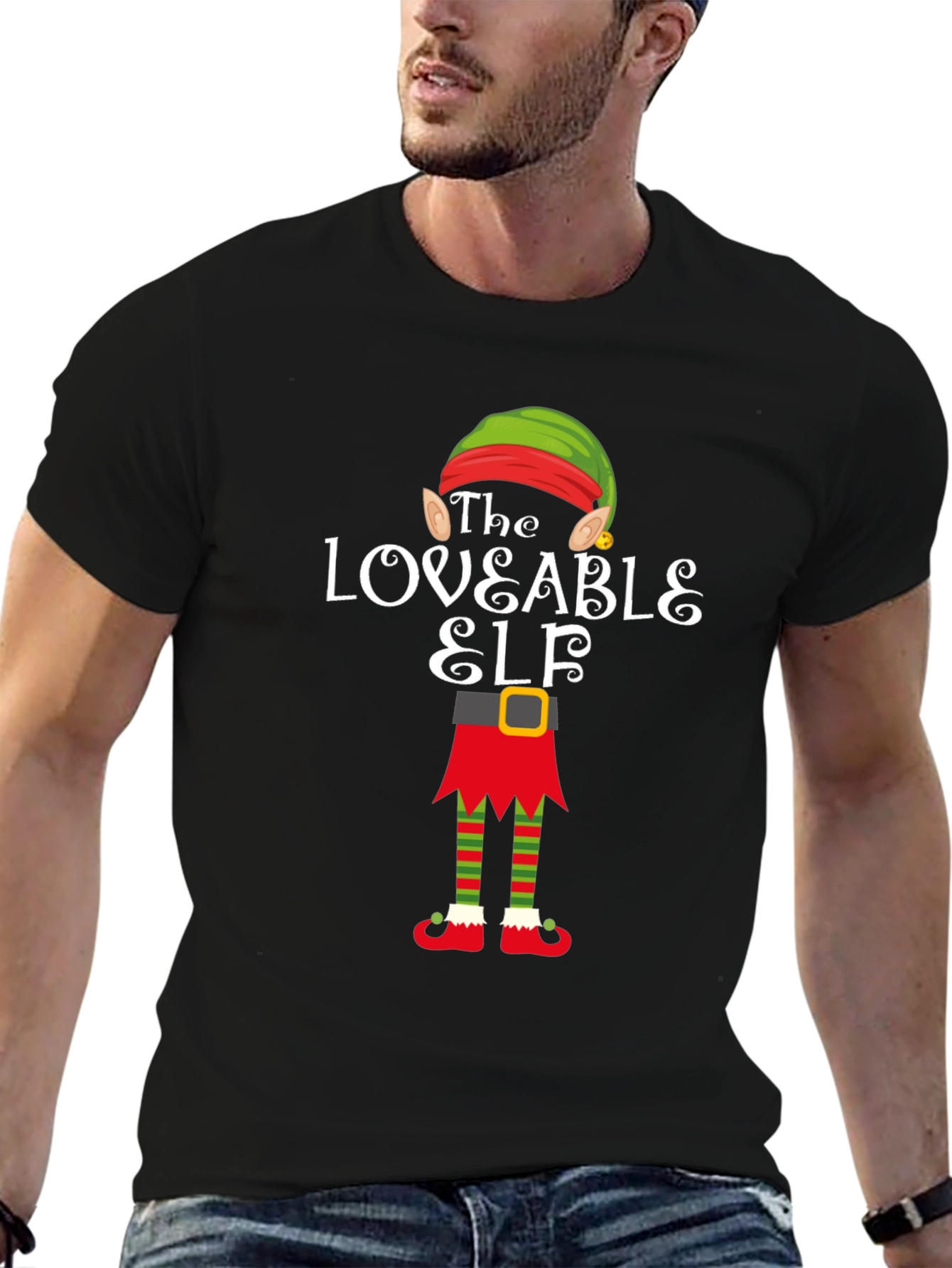 The Loveable Elf Holiday T-Shirt