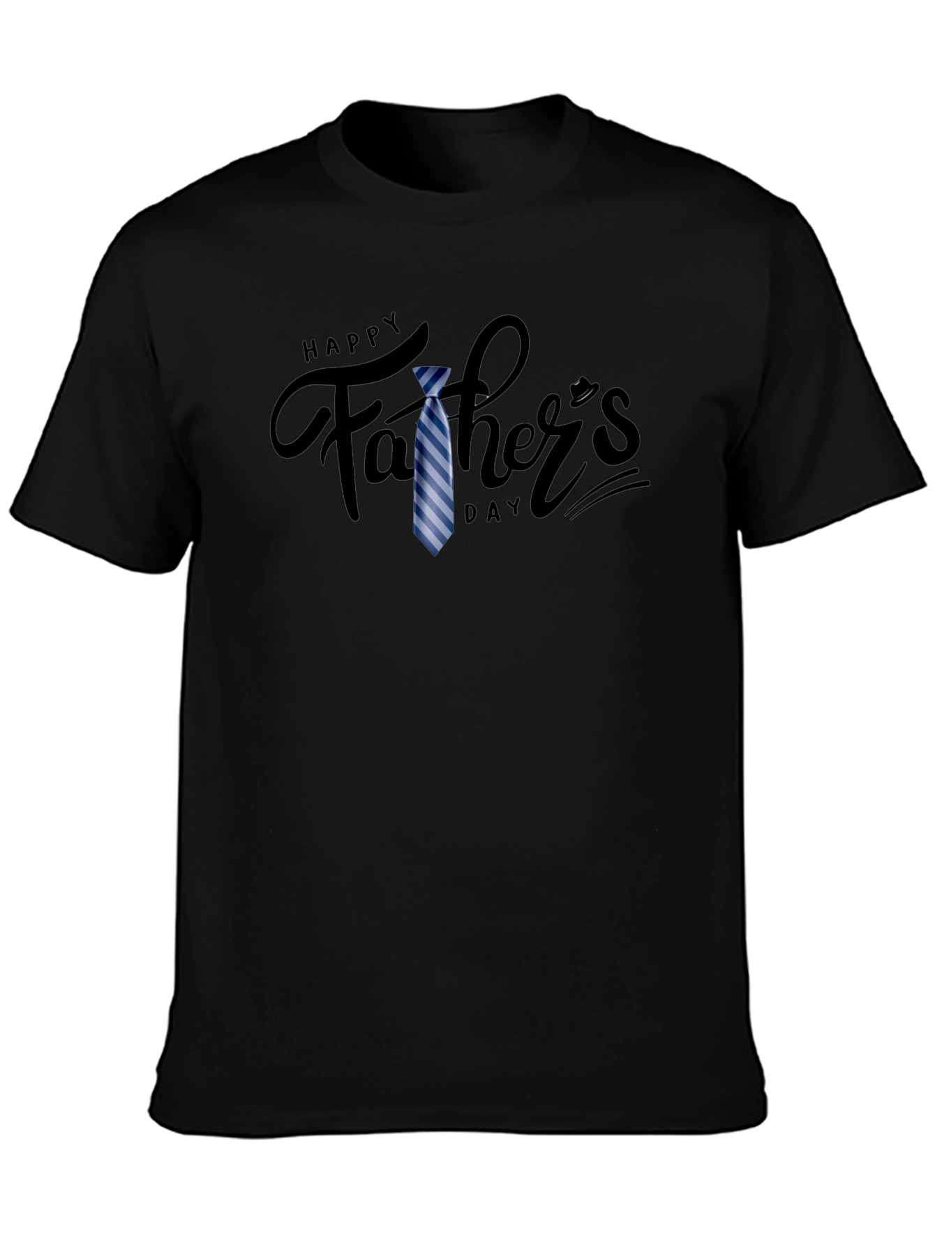 Fathers Day Graphic Tee - Black