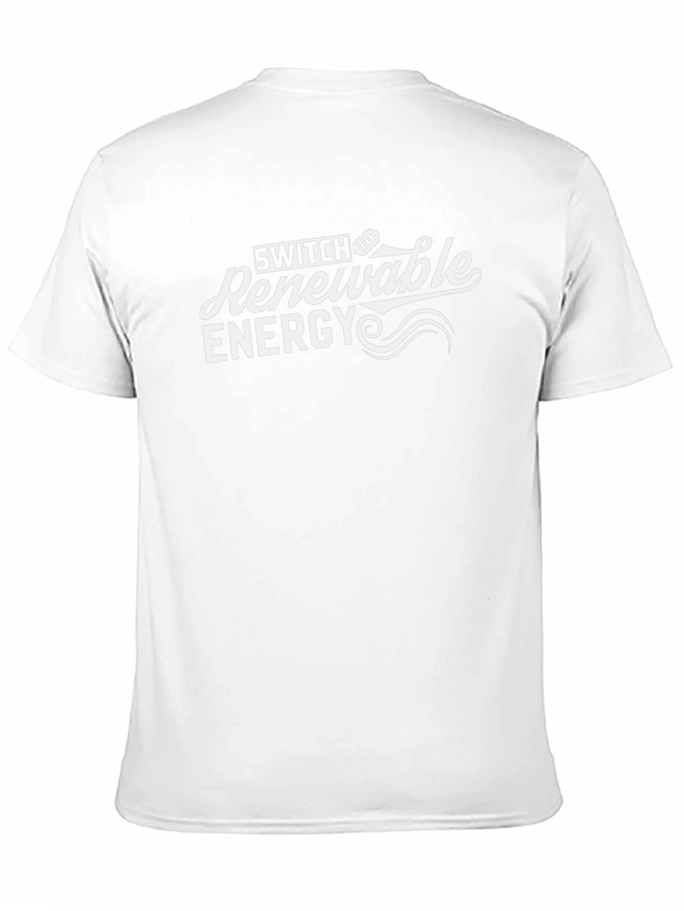 Switch to Renewable Energy Graphic Tee - Black