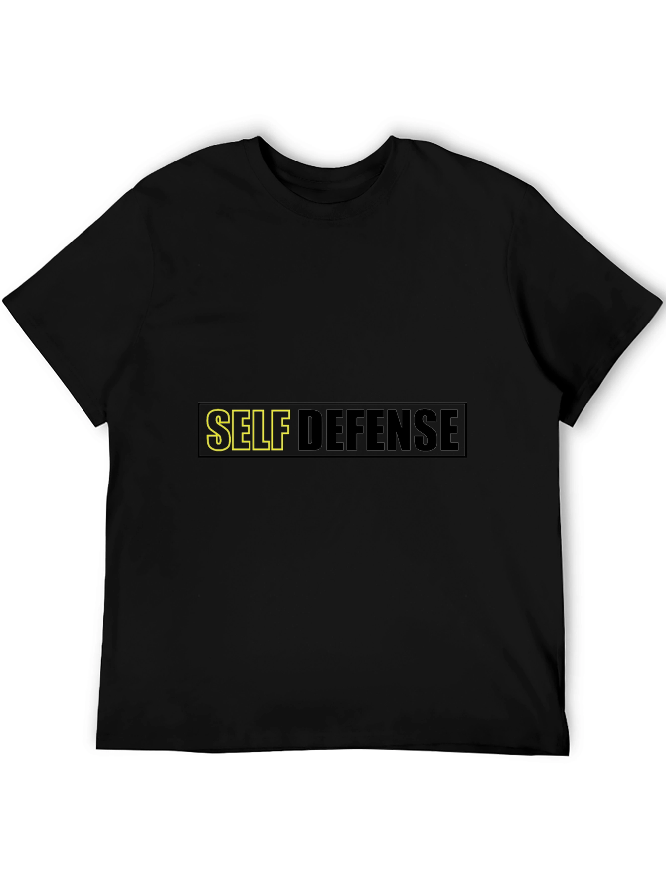 Self Defense Black T-Shirt