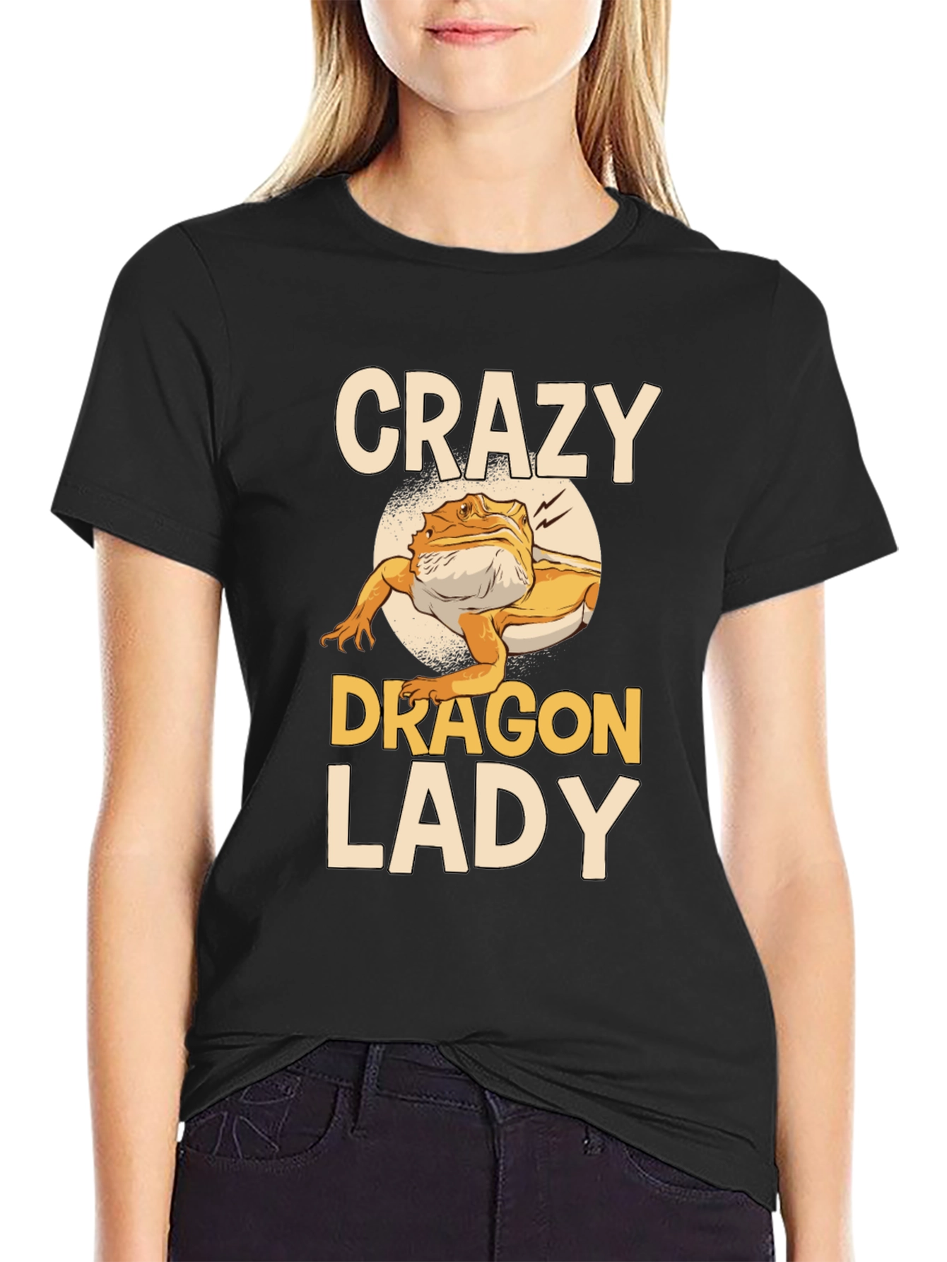 Crazy Dragon Lady T-Shirt