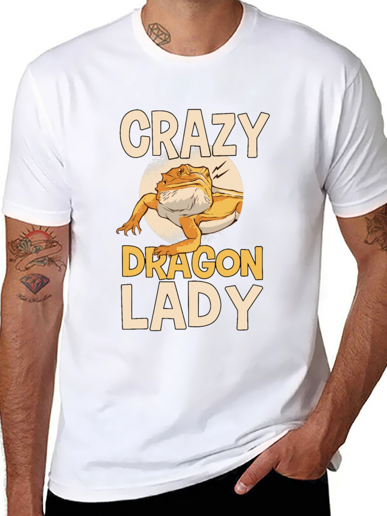 Crazy Dragon Lady T-Shirt
