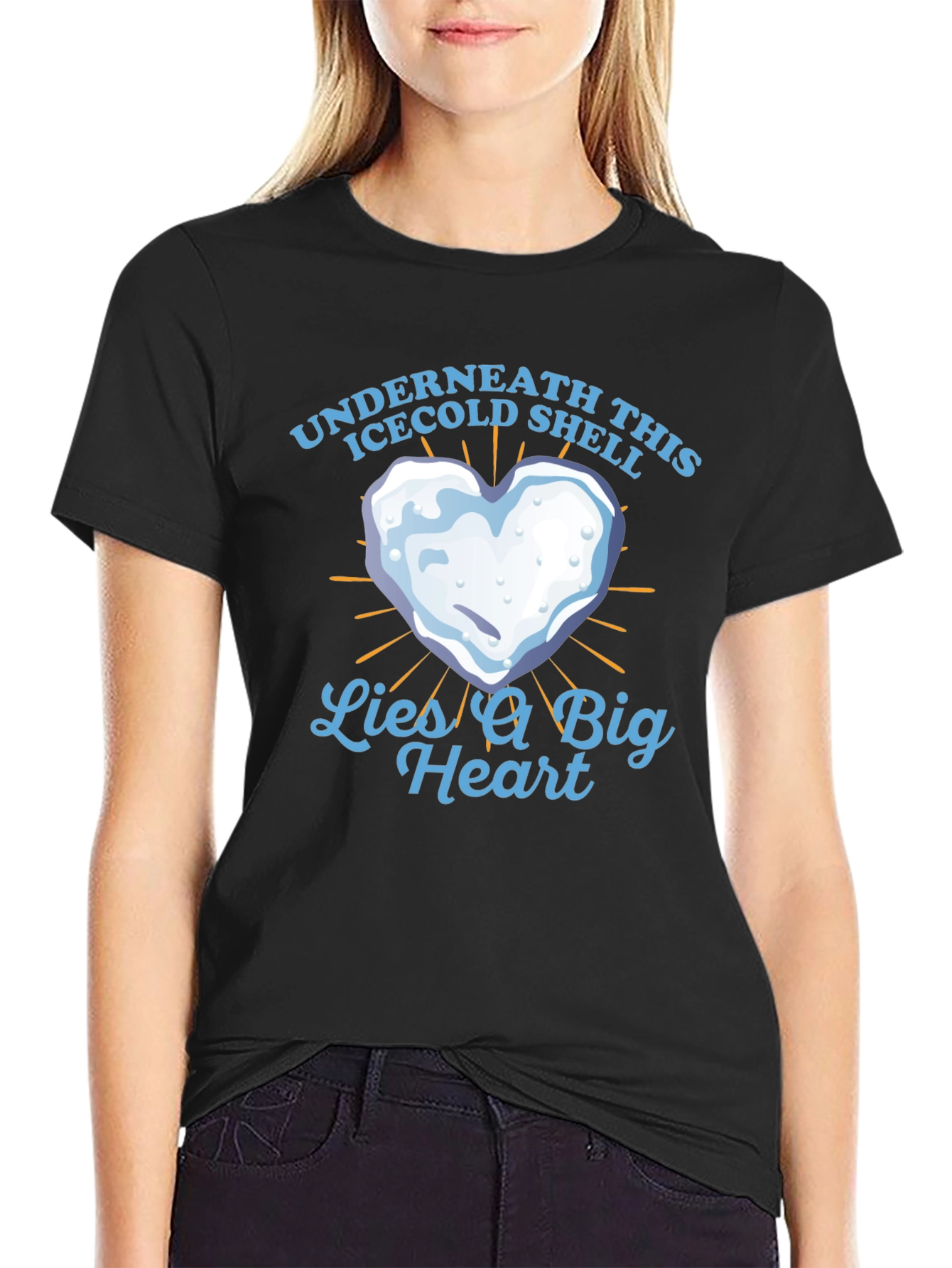 Ice Cold Heart T-Shirt - Unisex Graphic Tee
