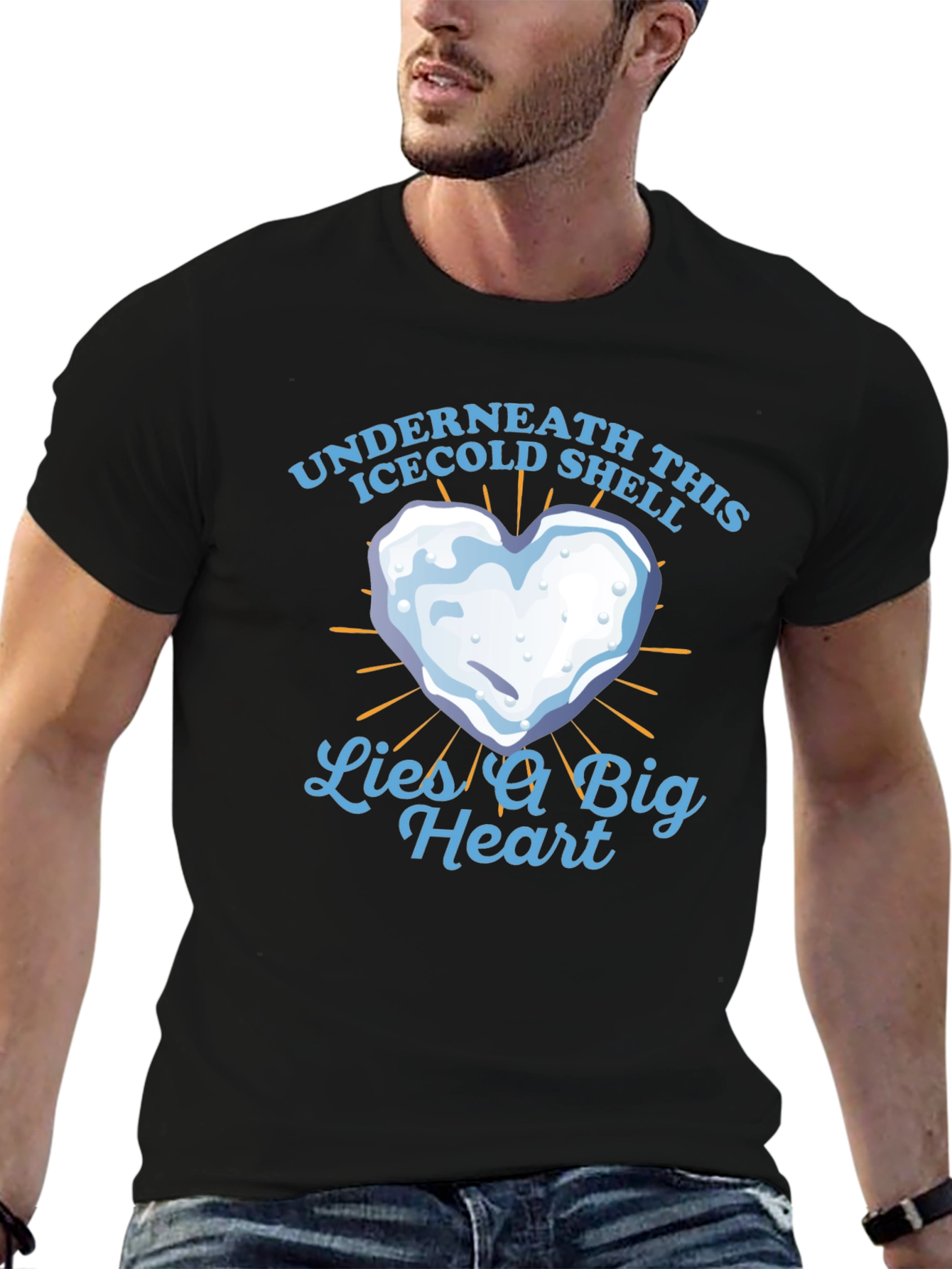 Ice Cold Heart T-Shirt - Unisex Graphic Tee