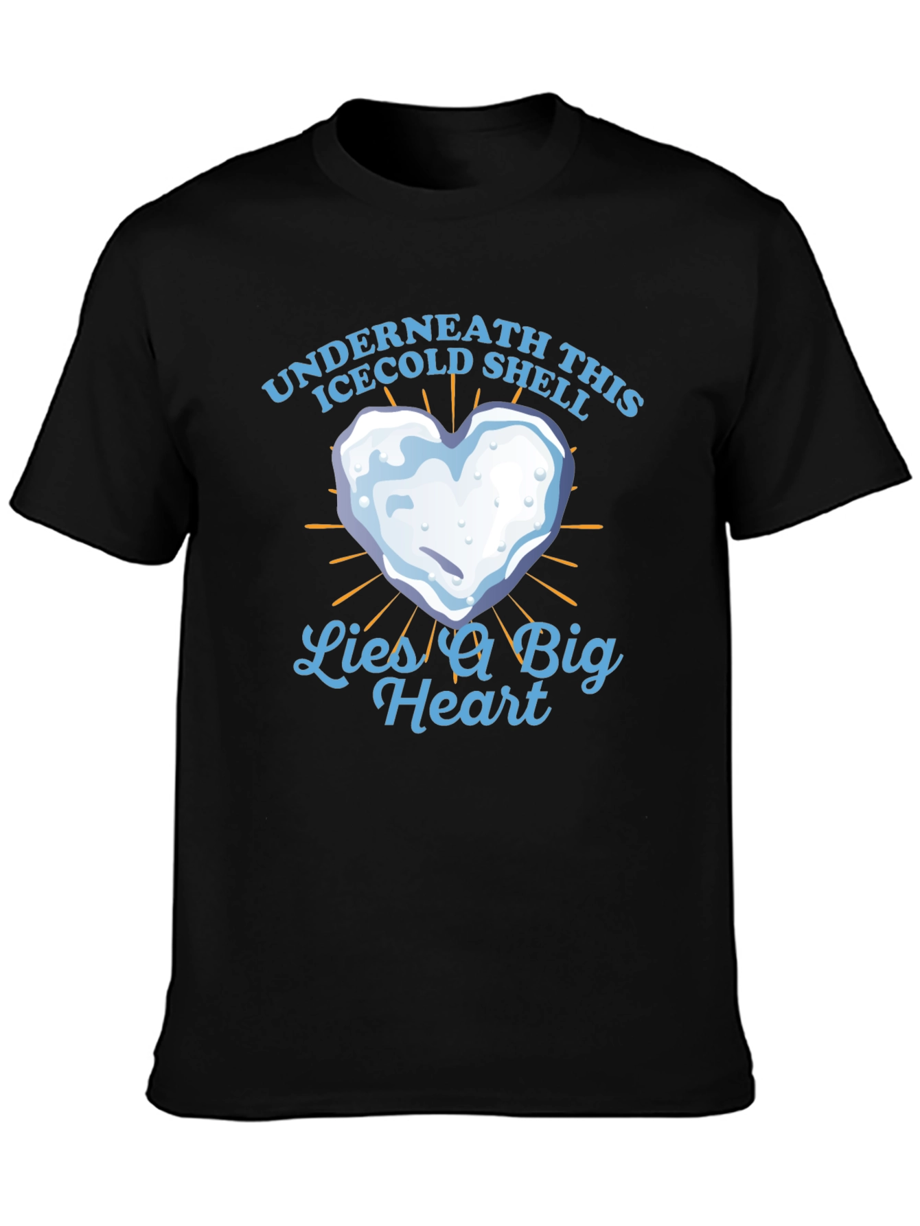 Ice Cold Heart T-Shirt - Unisex Graphic Tee
