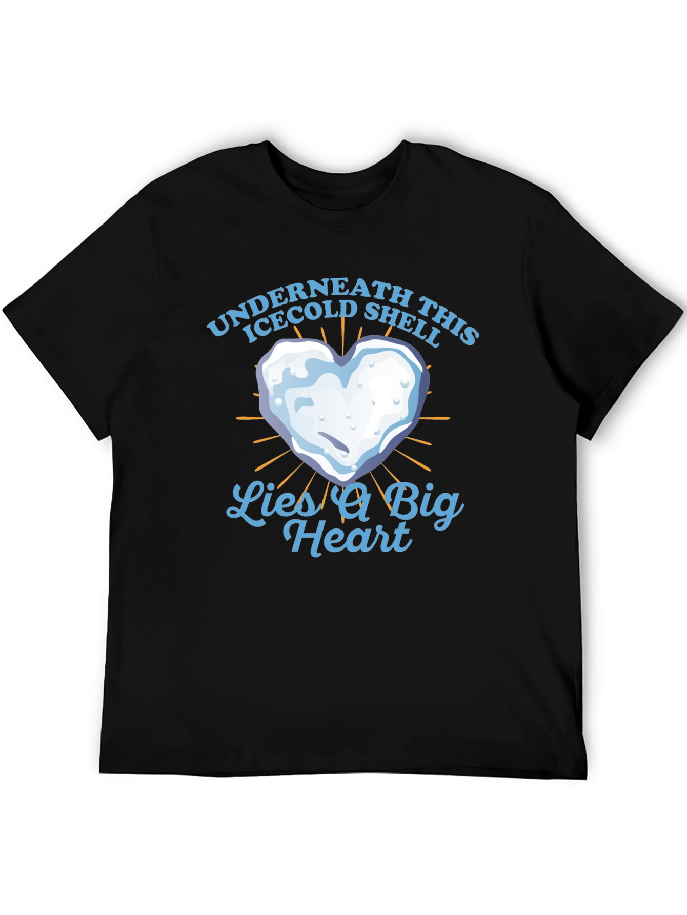 Ice Cold Heart T-Shirt - Unisex Graphic Tee