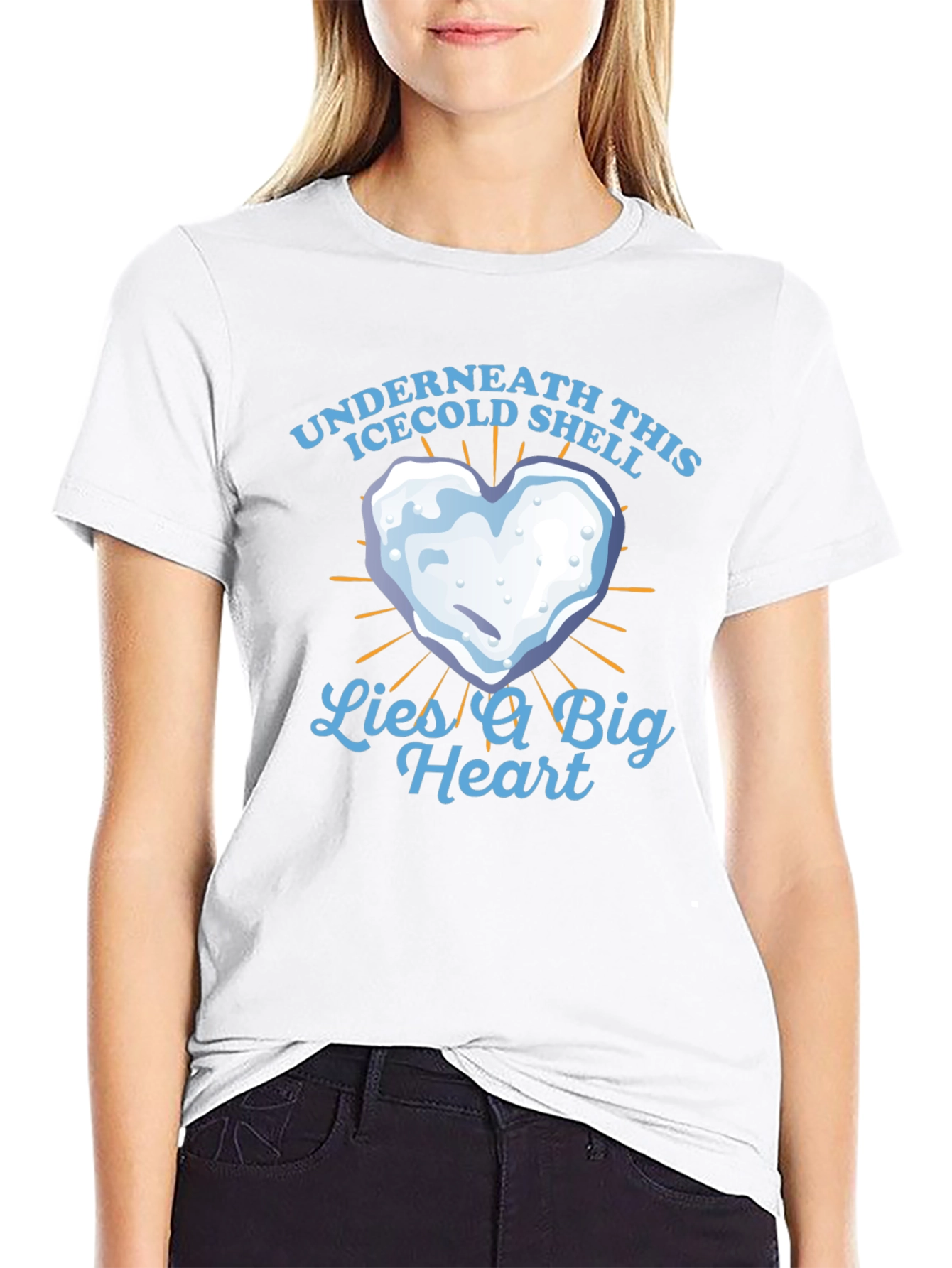 Ice Cold Heart T-Shirt - Unisex Graphic Tee