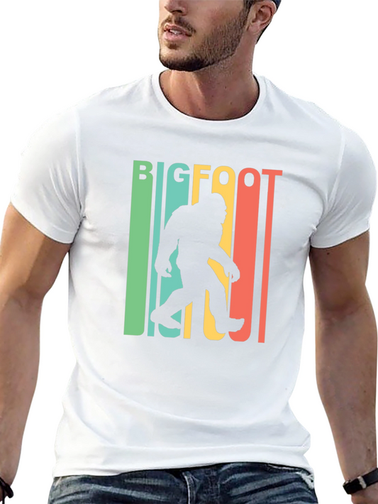 Retro Bigfoot T-Shirt - Sasquatch Tee