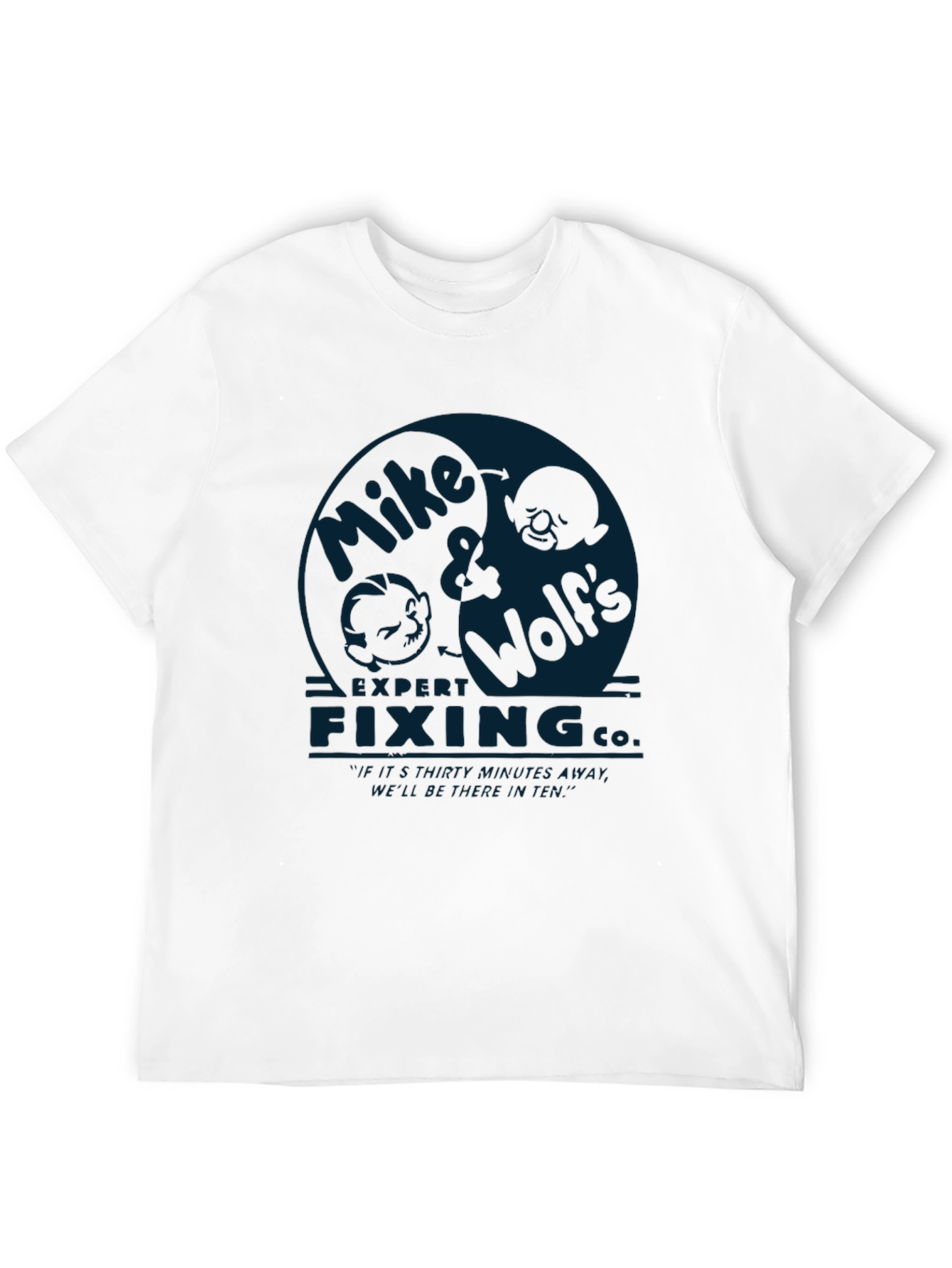 Mike & Wolfs Fixing Co. Graphic Tee