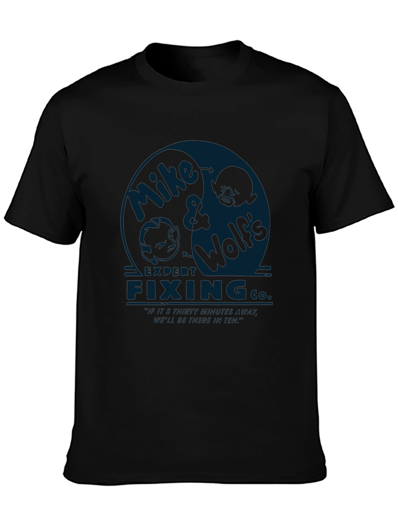 Mike & Wolfs Fixing Co. Graphic Tee