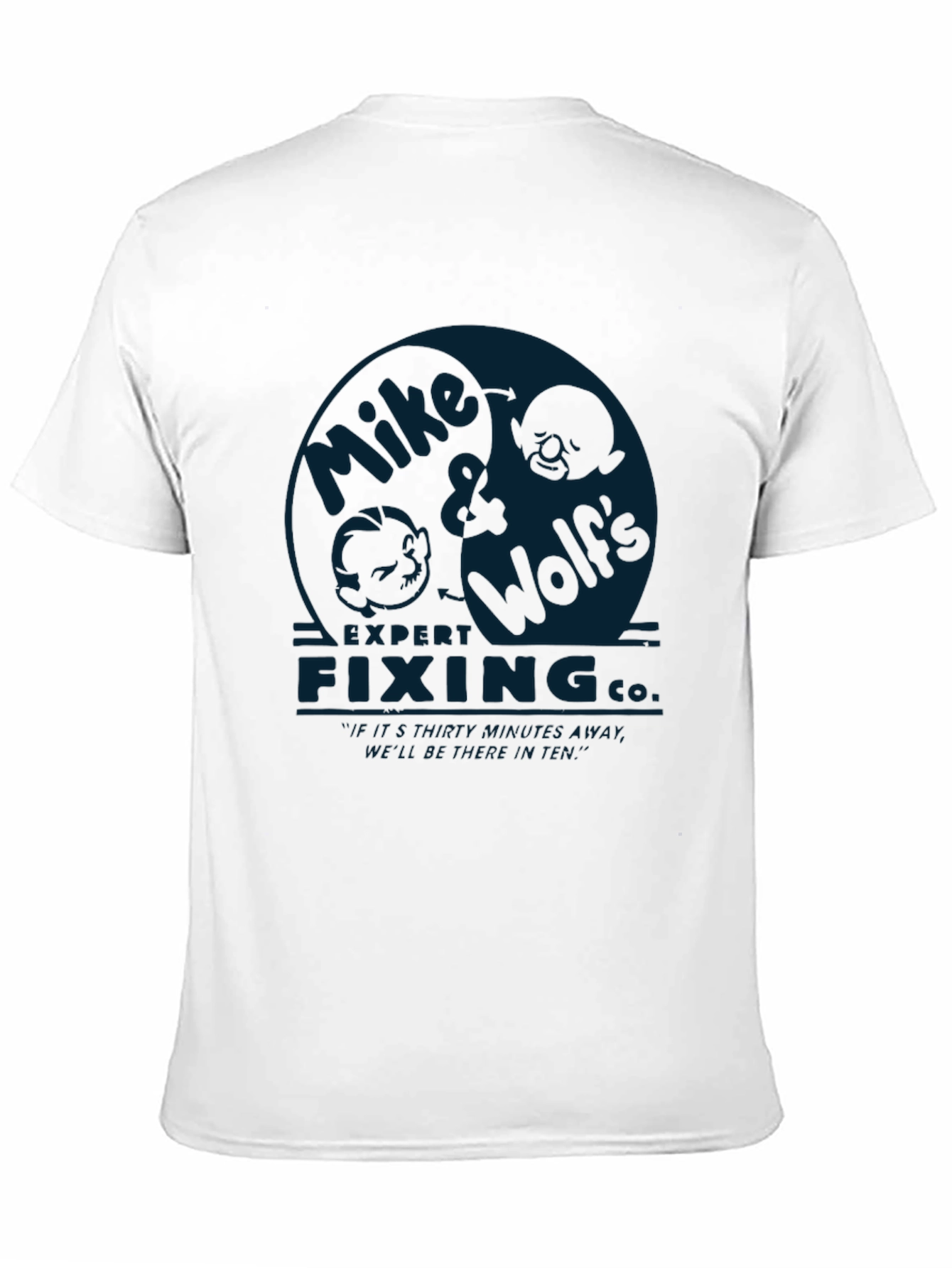 Mike & Wolfs Fixing Co. Graphic Tee