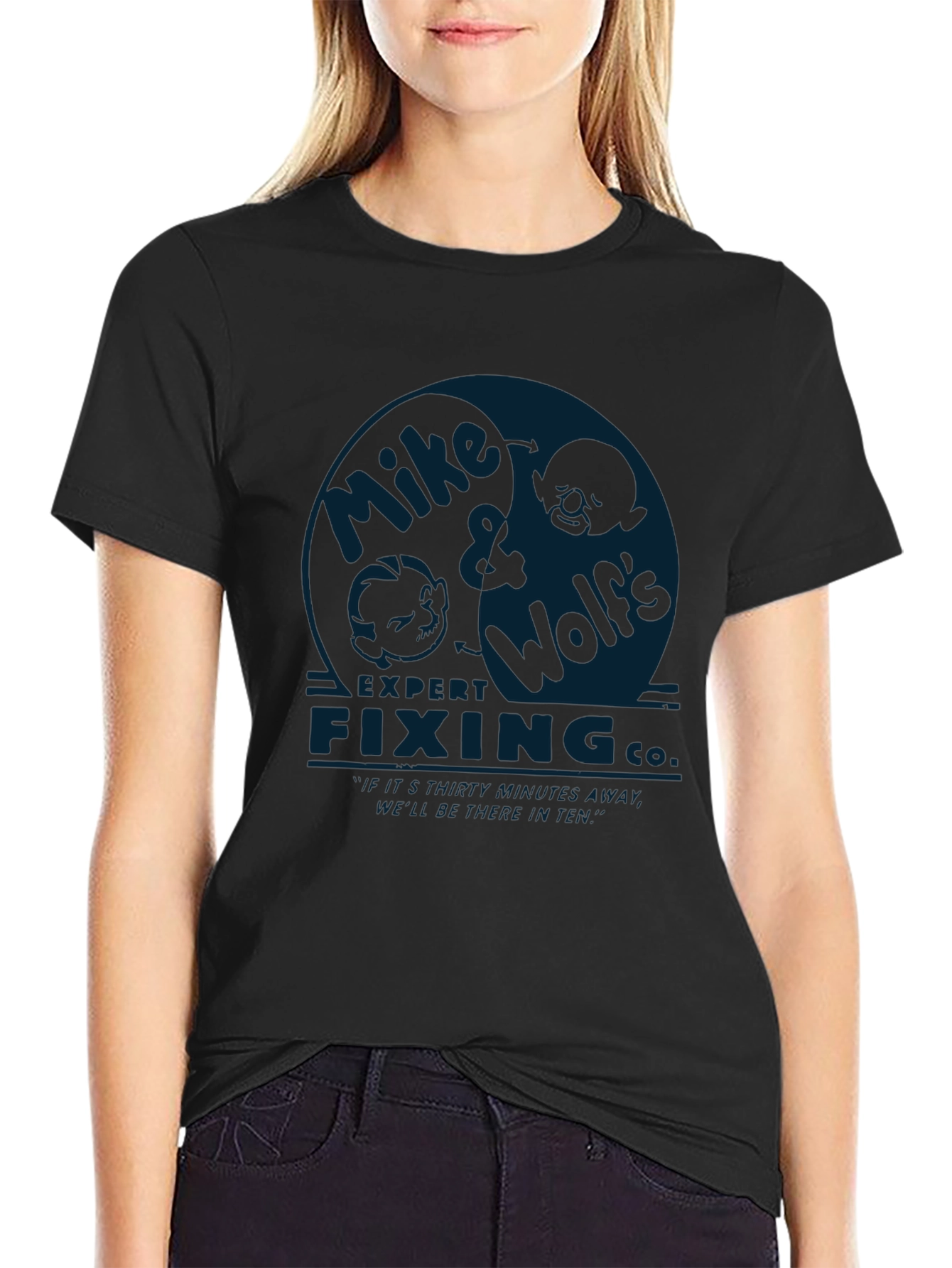 Mike & Wolfs Fixing Co. Graphic Tee