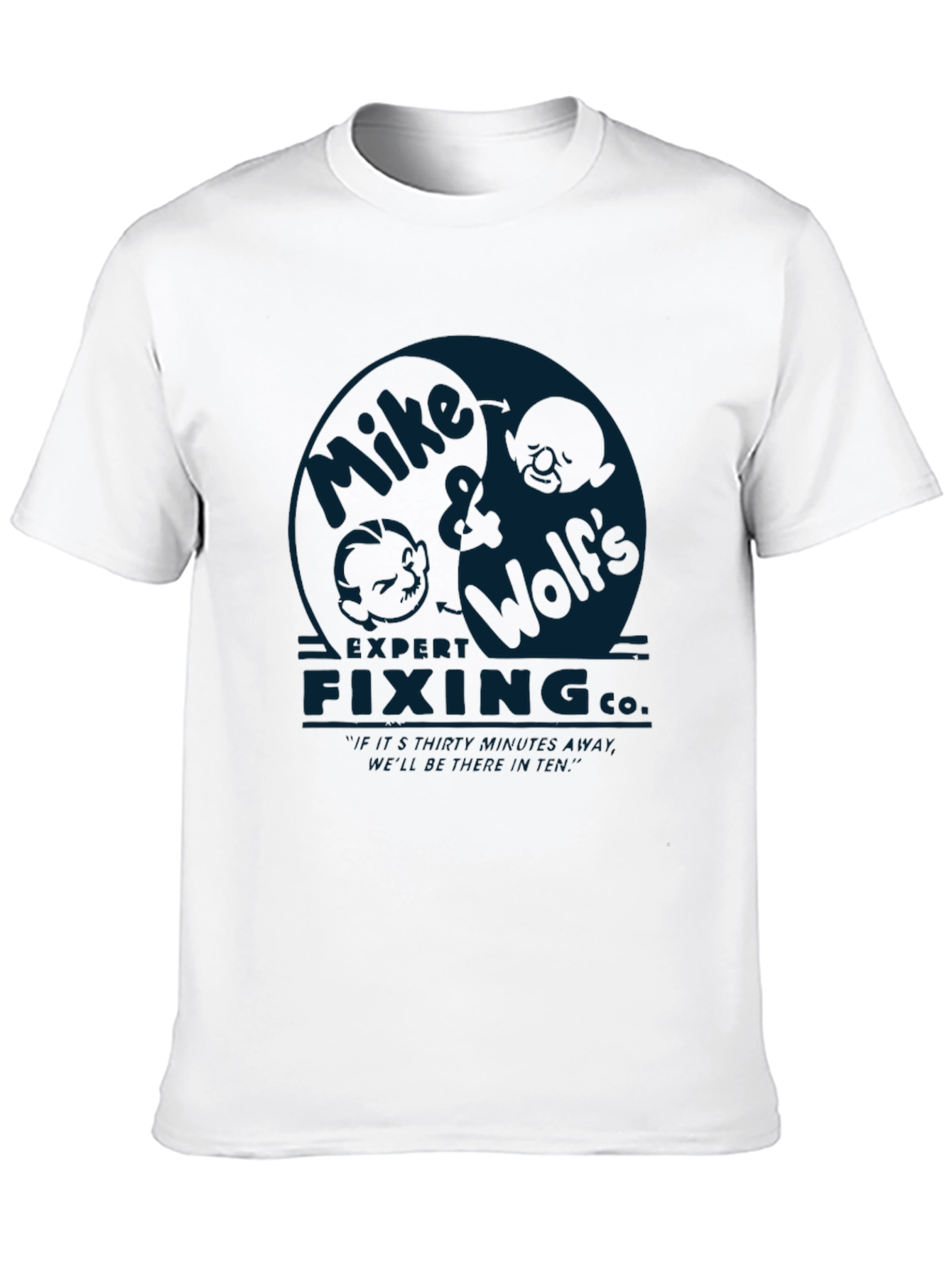 Mike & Wolfs Fixing Co. Graphic Tee
