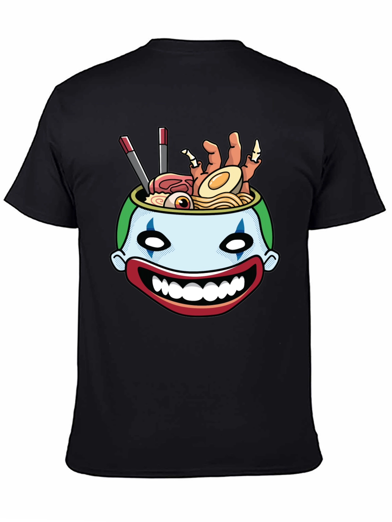 Clown Ramen T-Shirt - Unique Graphic Tee