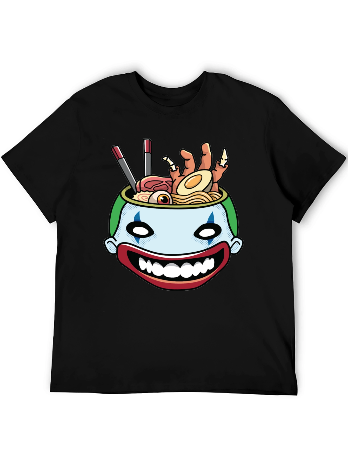 Clown Ramen T-Shirt - Unique Graphic Tee