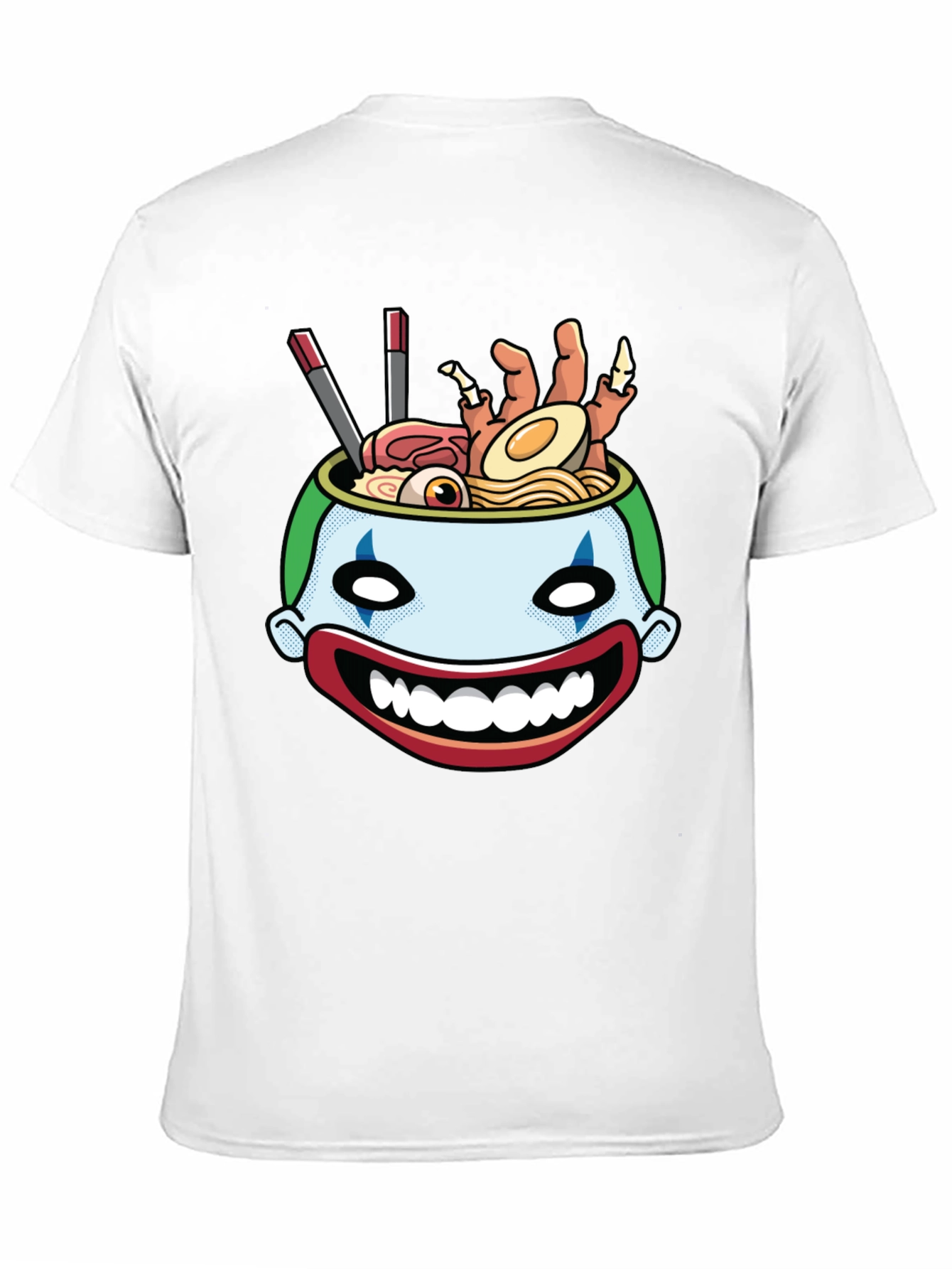 Clown Ramen T-Shirt - Unique Graphic Tee
