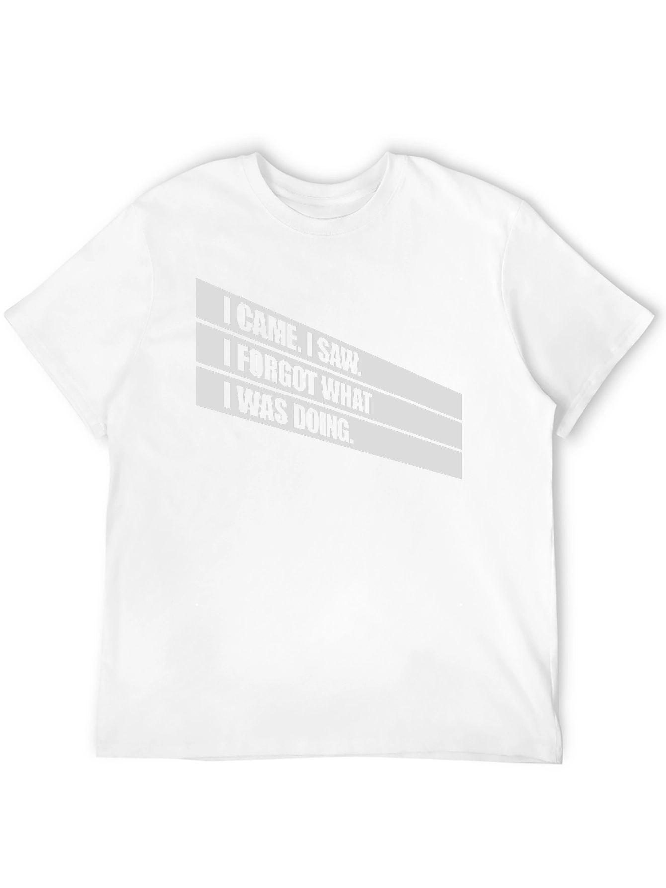 Humorous I Came I Saw Graphic T-Shirt