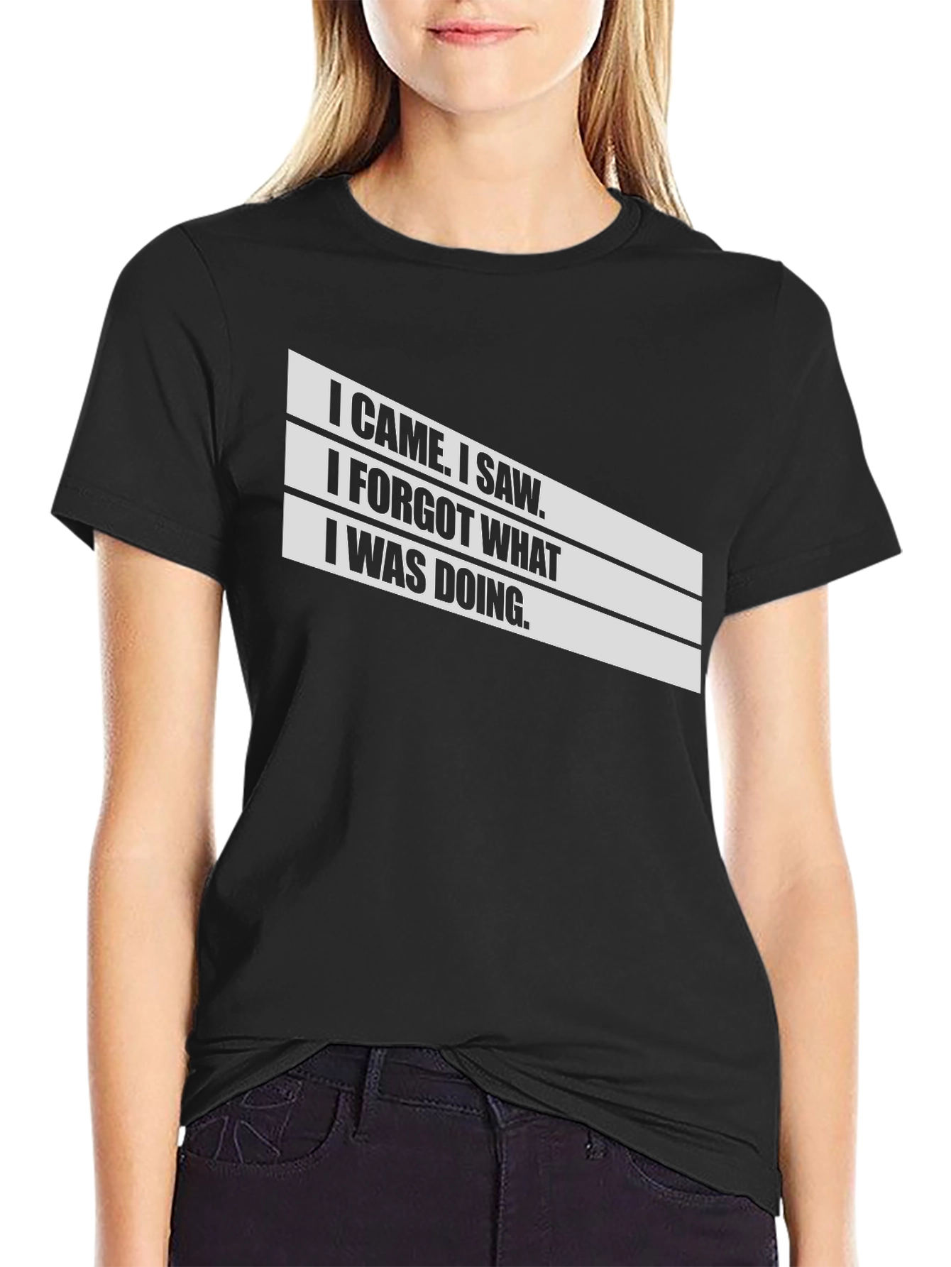 Humorous I Came I Saw Graphic T-Shirt