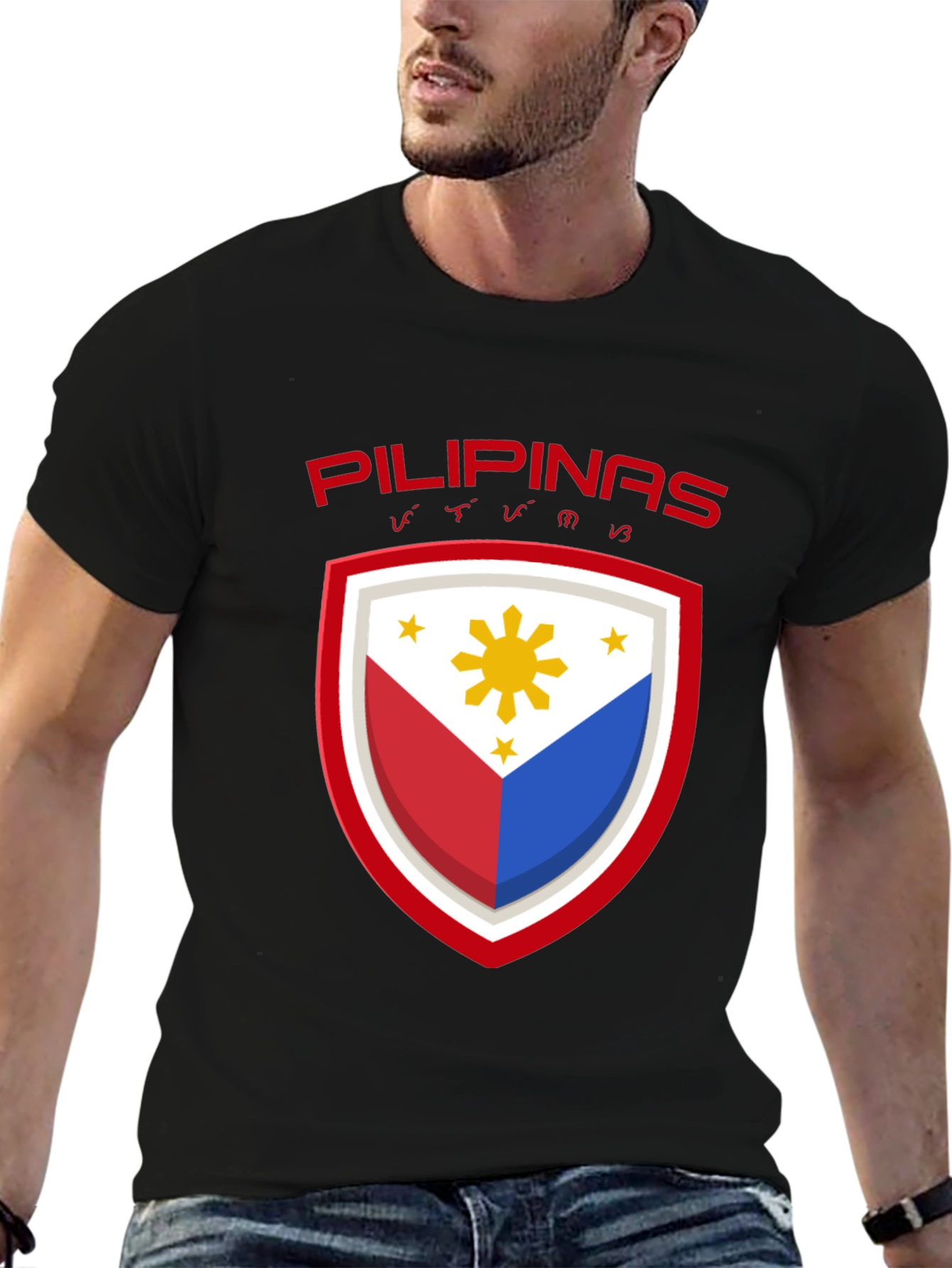 Pilipinas Shield Graphic Tee - Philippines Pride