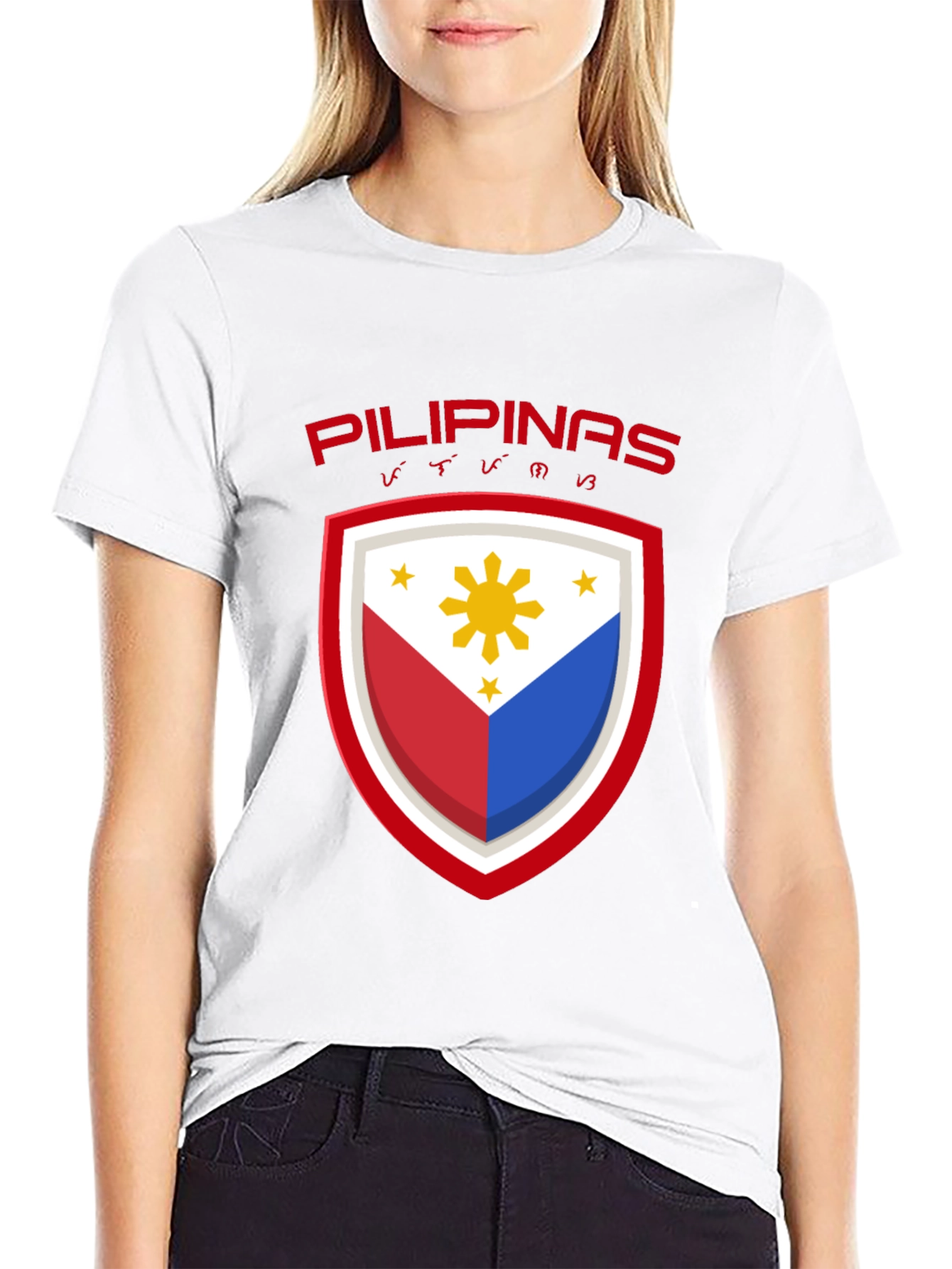 Pilipinas Shield Graphic Tee - Philippines Pride