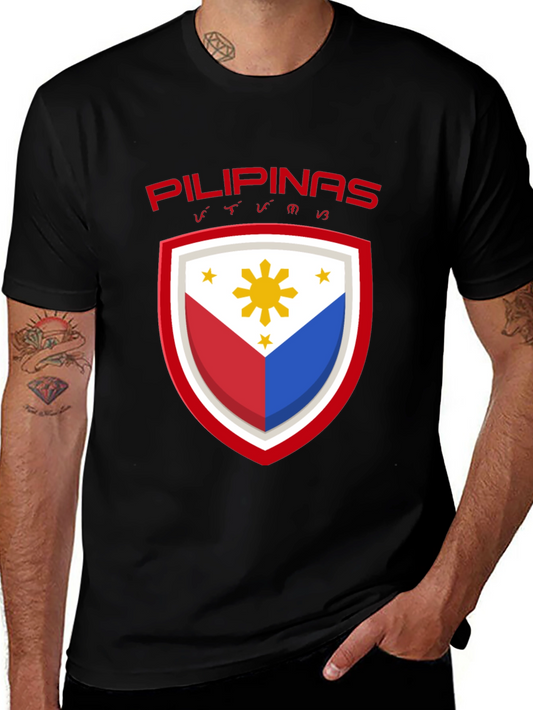 Pilipinas Shield Graphic Tee - Philippines Pride