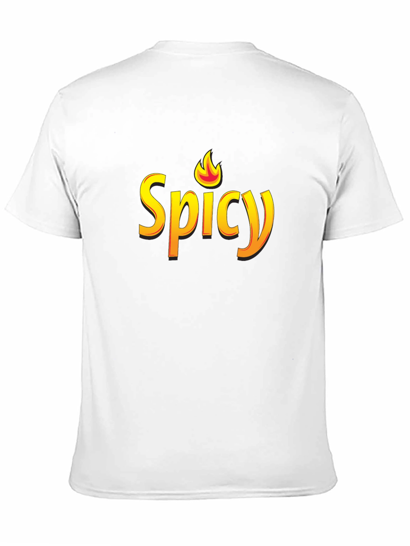 Spicy Graphic Black T-Shirt