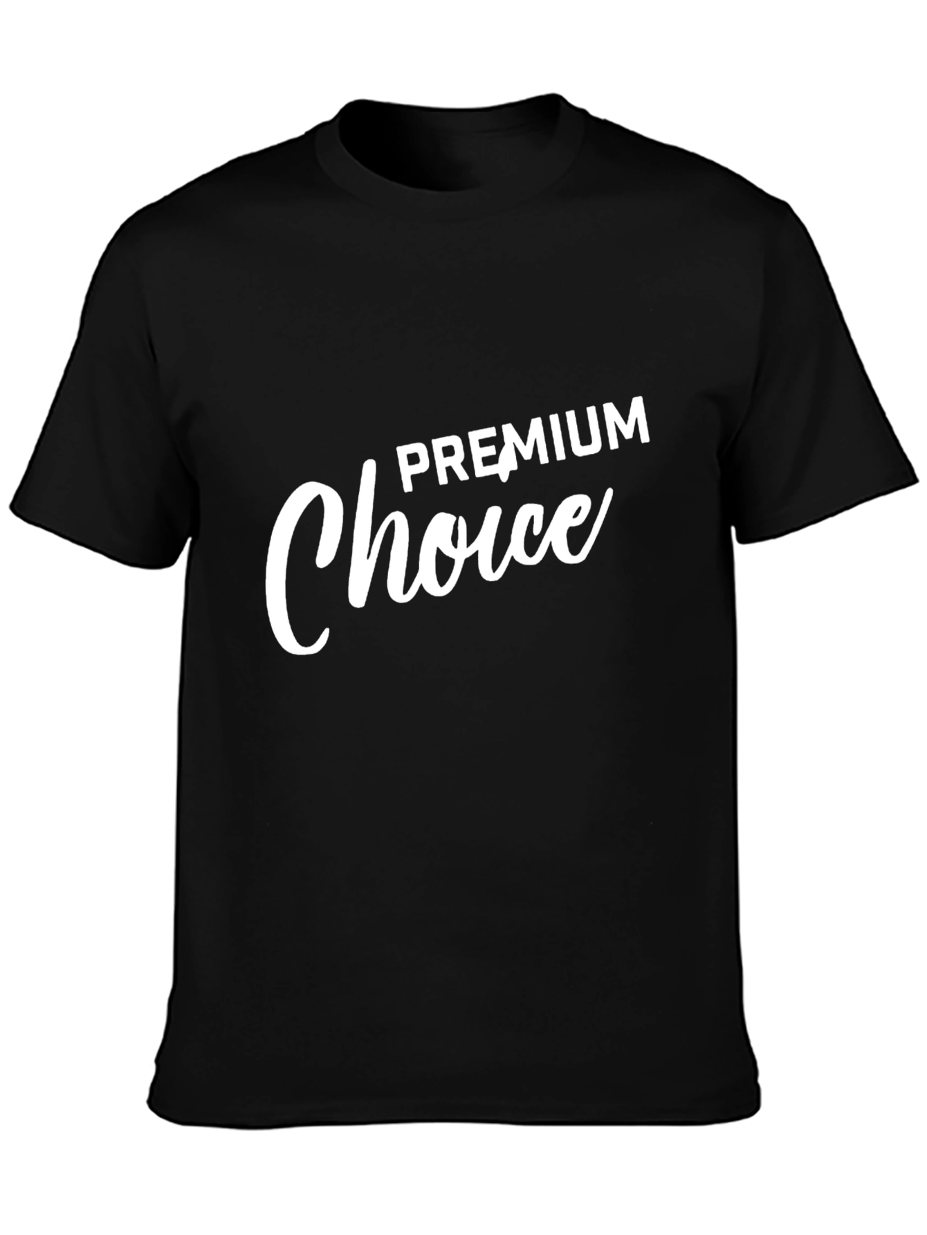 Premium Choice Black Tee