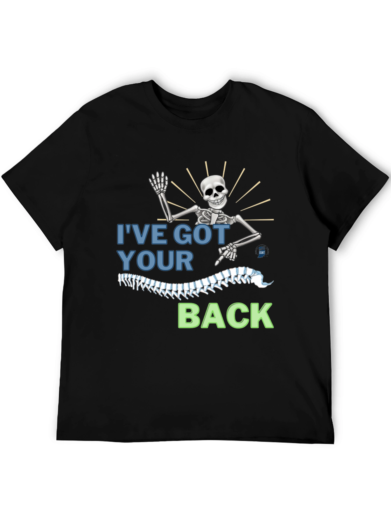 Ive Got Your Back Skeleton Graphic Tee