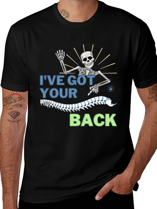 Ive Got Your Back Skeleton Graphic Tee