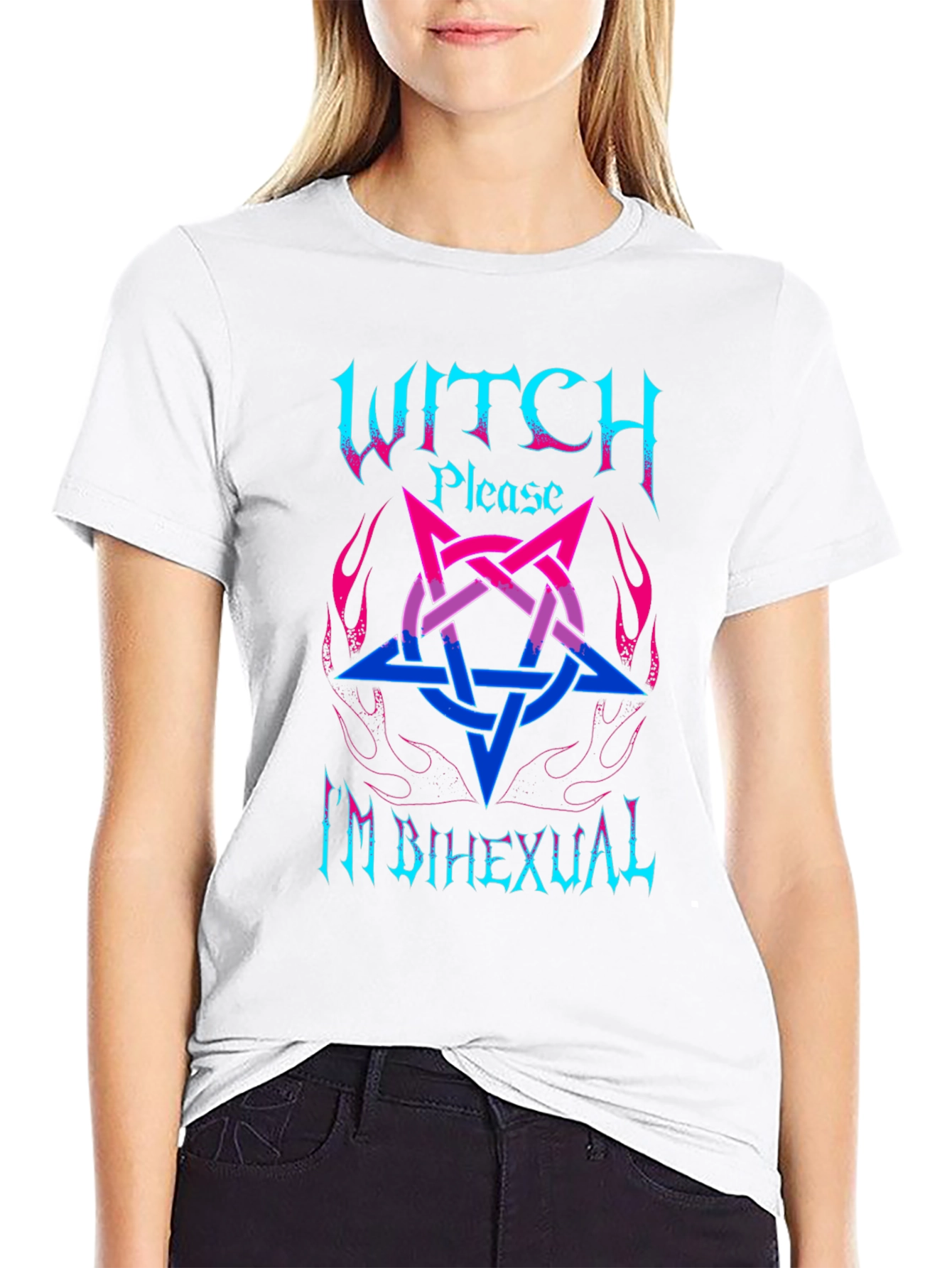 Witch Please Im Bi T-Shirt