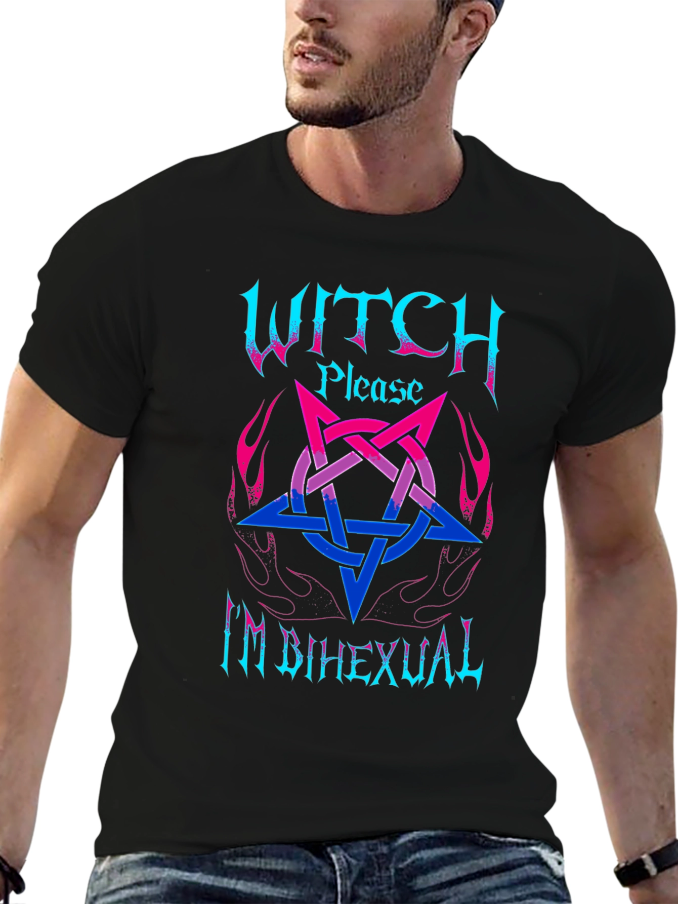 Witch Please Im Bi T-Shirt