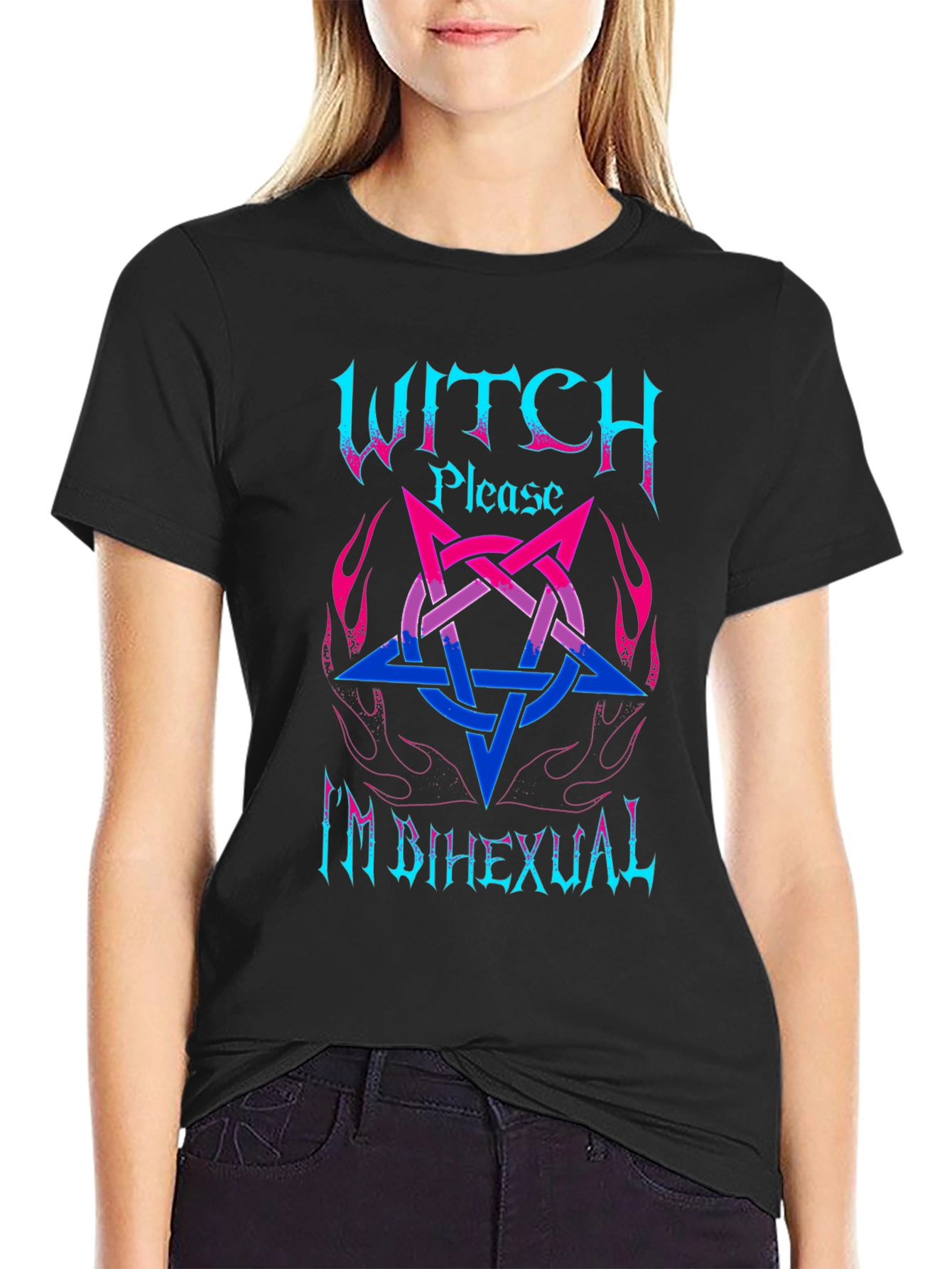 Witch Please Im Bi T-Shirt