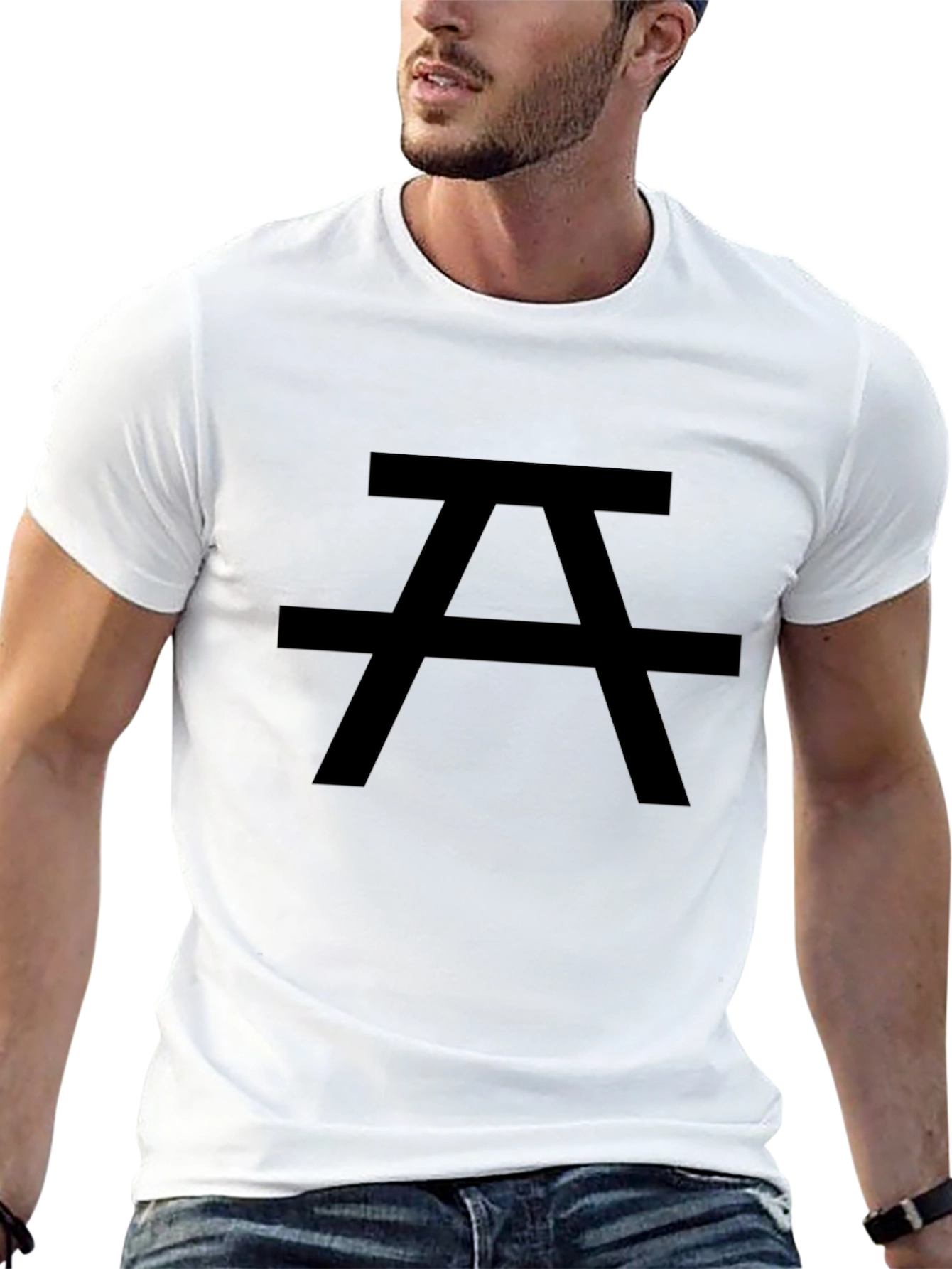 Graphic Tee: Abstract A Shirt