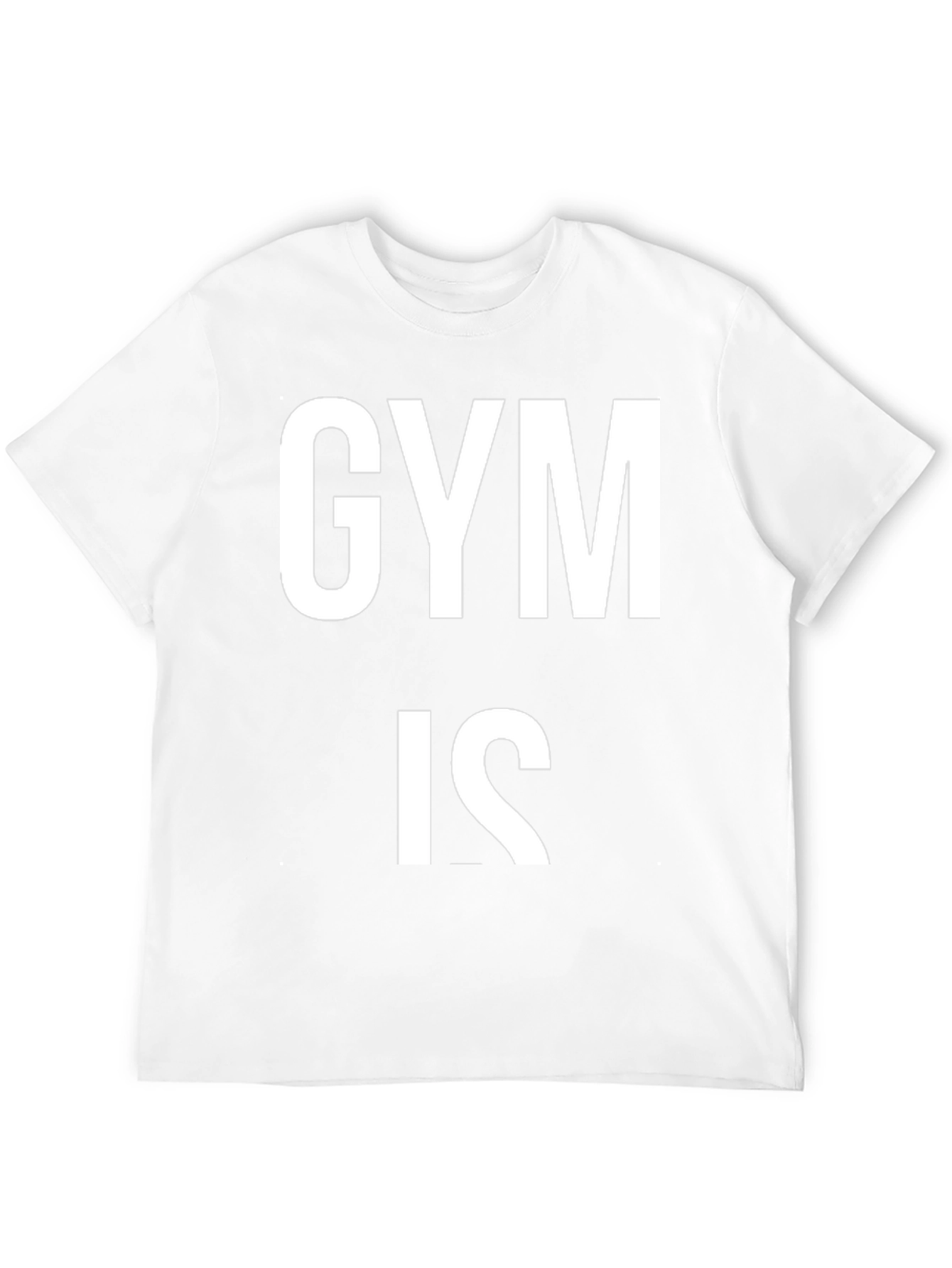 Gym Is My Therapy Black Graphic Tee