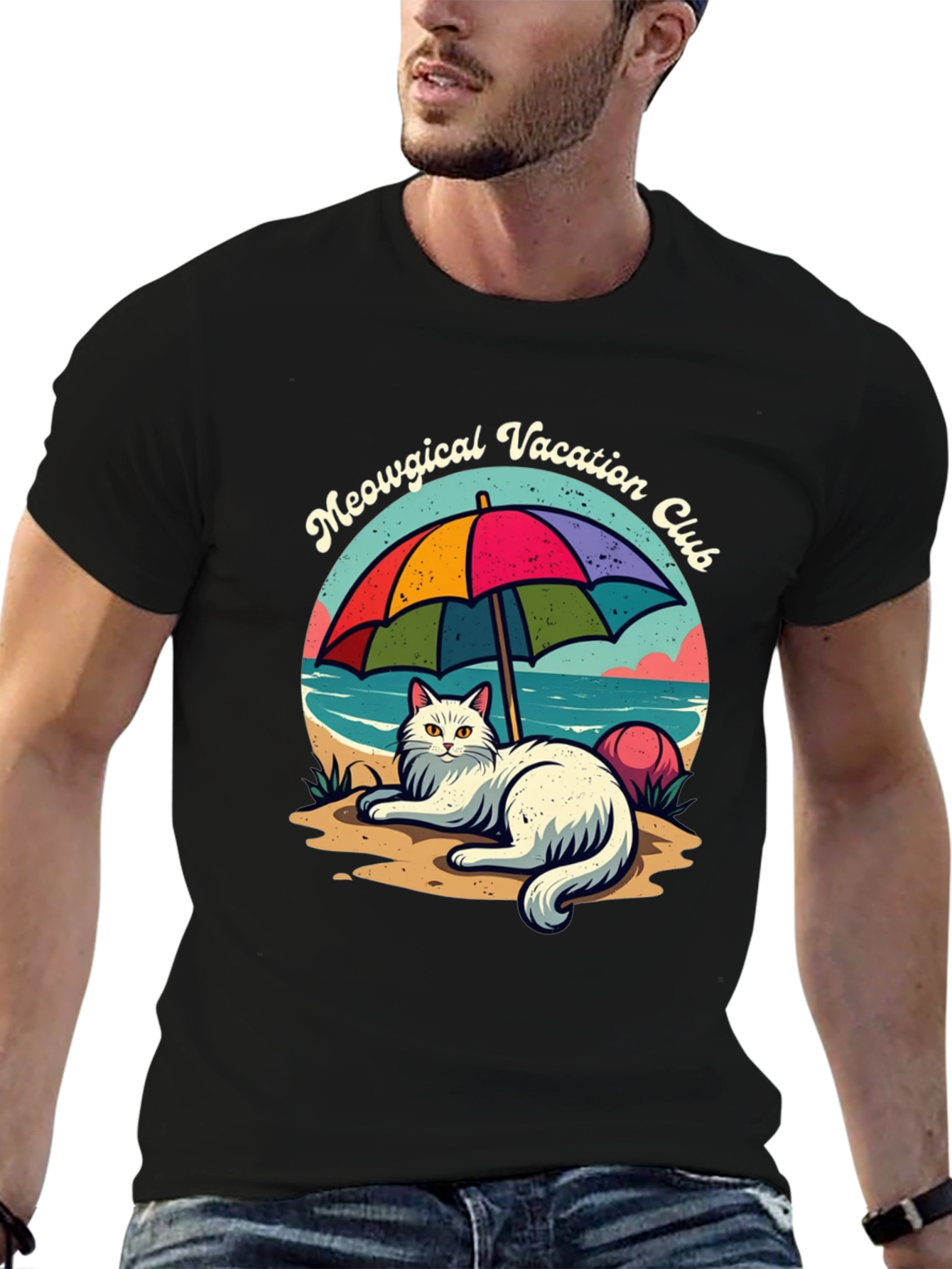 Meowgical Vacation Club Graphic Tee