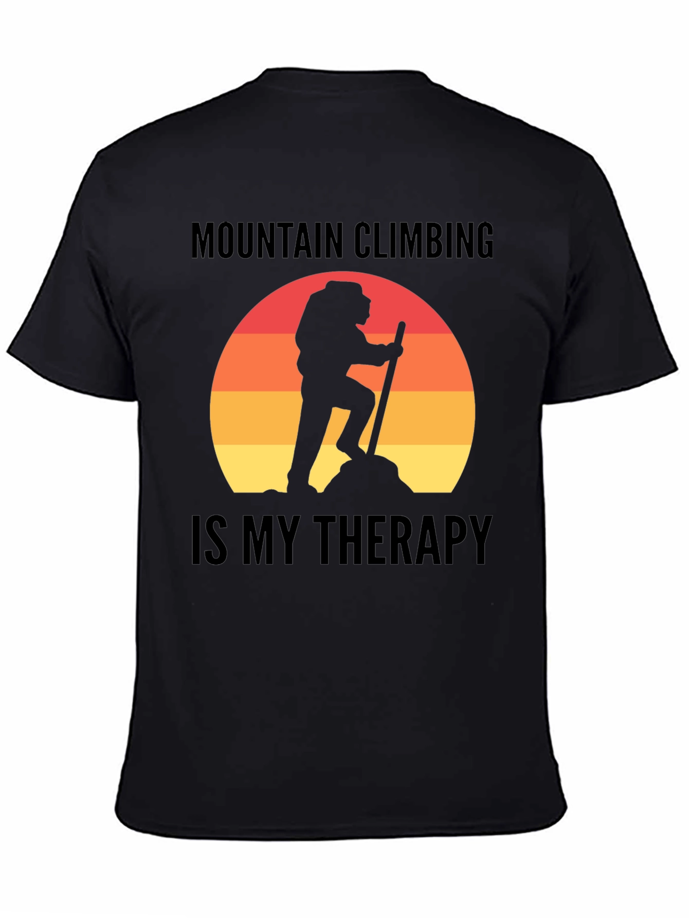 Mountain Climbing Therapy T-Shirt - Hiking Adventure Tee