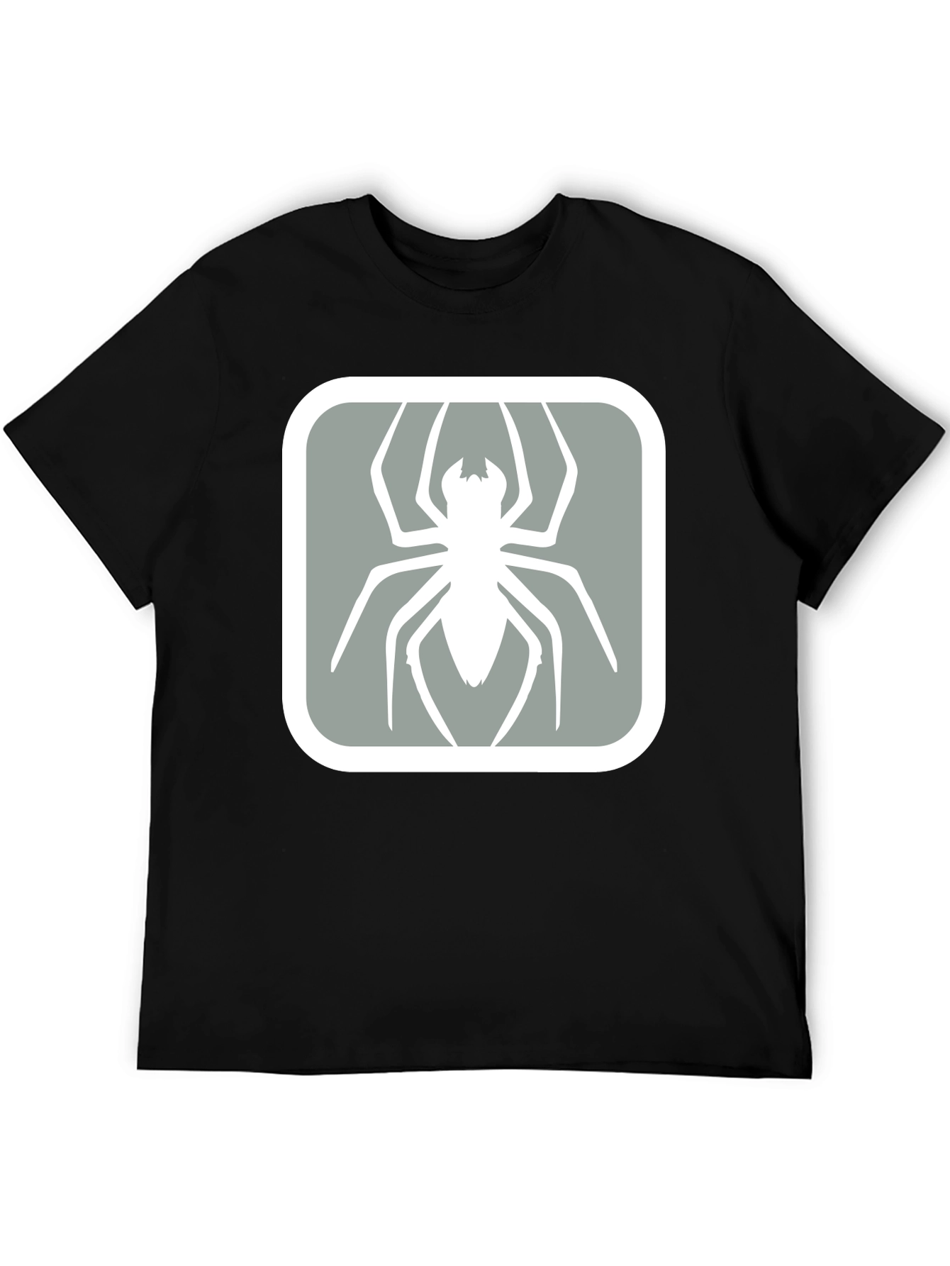 Spider Graphic T-Shirt - Cool Black Tee