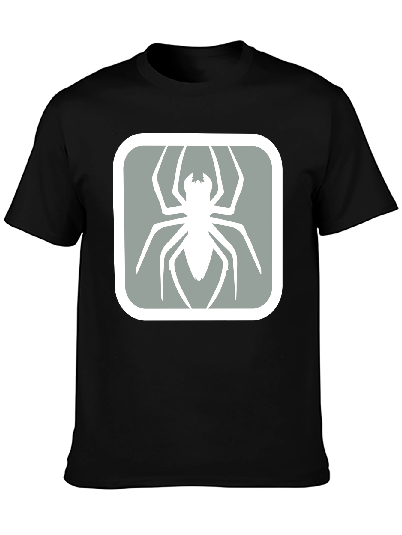 Spider Graphic T-Shirt - Cool Black Tee